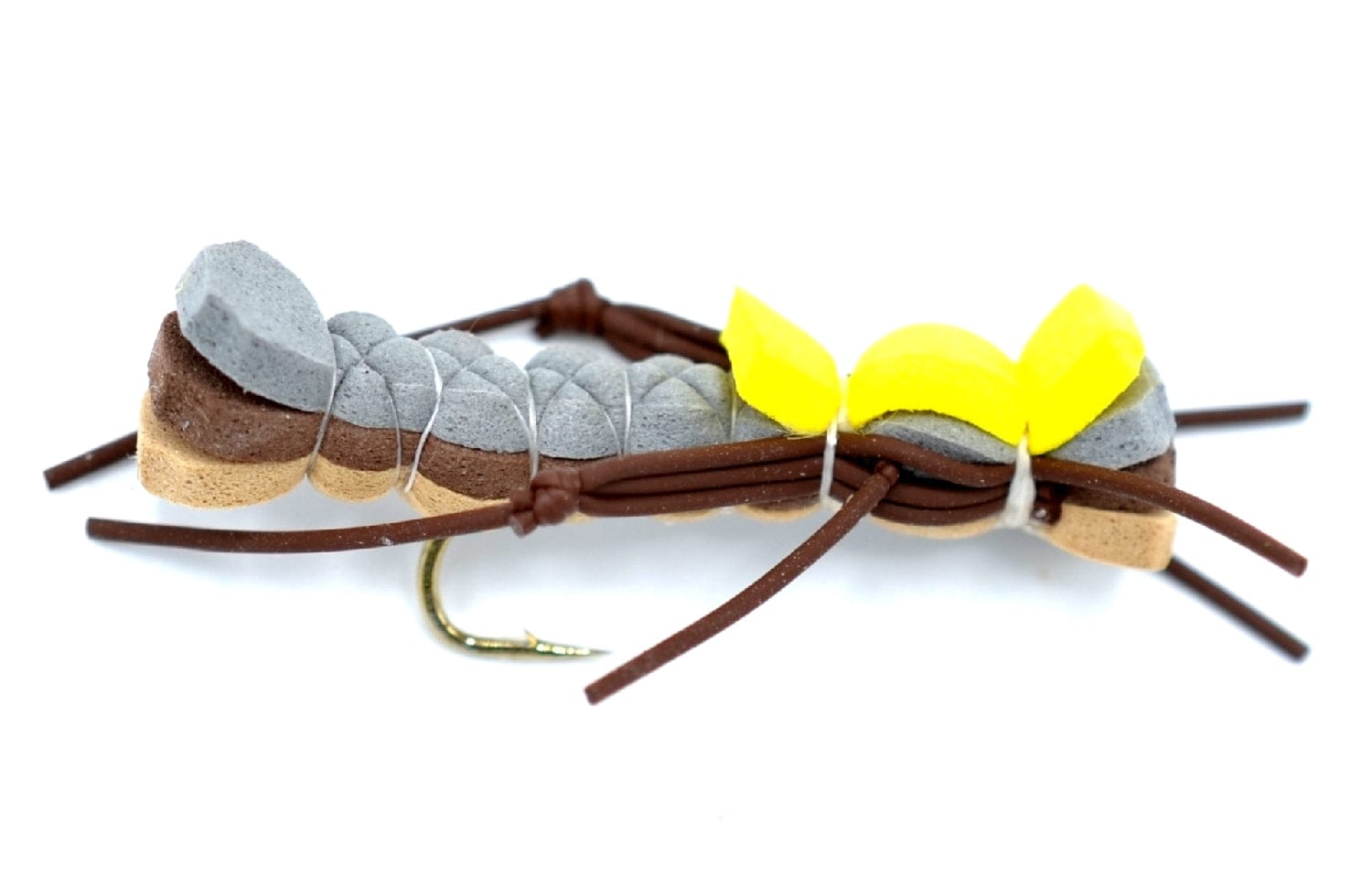 The Fly Fishing Place Terrestrials Basics Collection - Terrestrials Dry Fly Assortment - 10 Dry Fishing Flies - Hopper, Ant and Beetle Fishing Fly Patterns - Hook Sizes 10, 12 and 14
