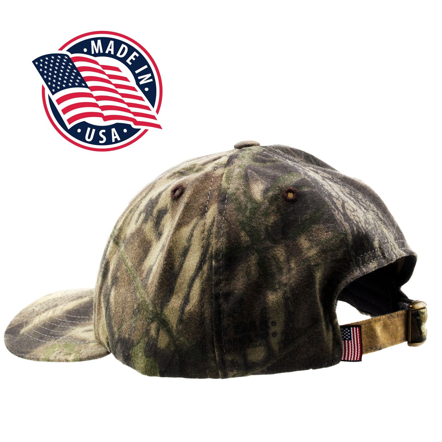 The Fly Fishing Place The Fly Fishing Place Logo Cap | Low Profile Mossy Oak Break Up Camo | Made In The USA