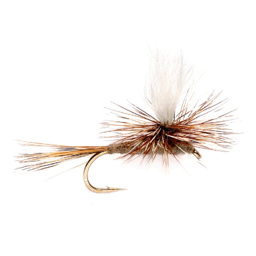 The Fly Fishing Place Trout Dry Flies 3 Pack Adams Parachute Classic Dry Fly - Hook Size 12