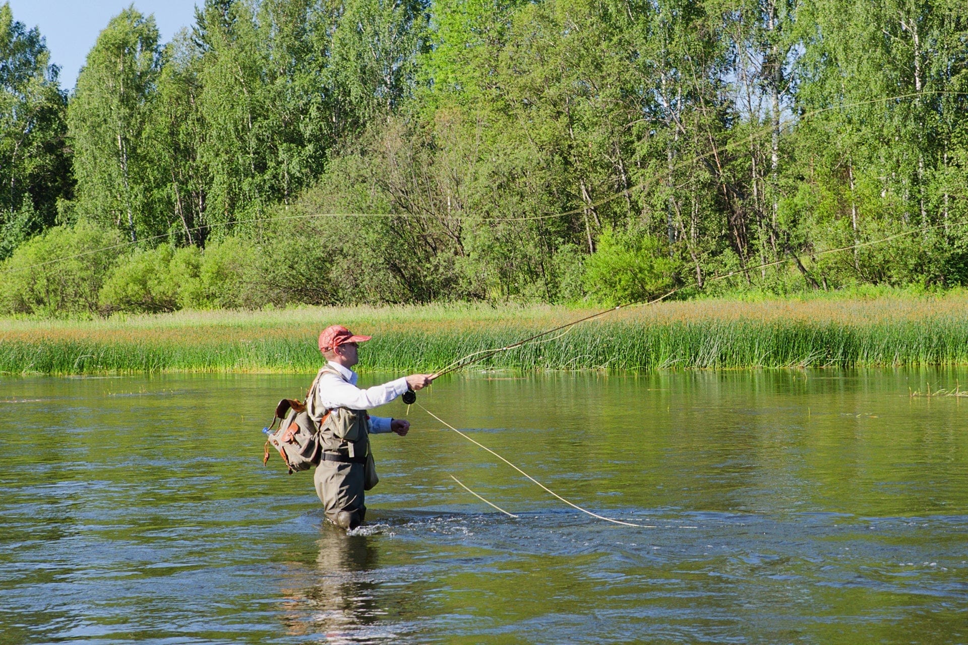 The Fly Fishing Place Trout Dry Flies Dave's Hopper Yellow Foam Body Grasshopper Fly - 6 Flies Hook Size 10