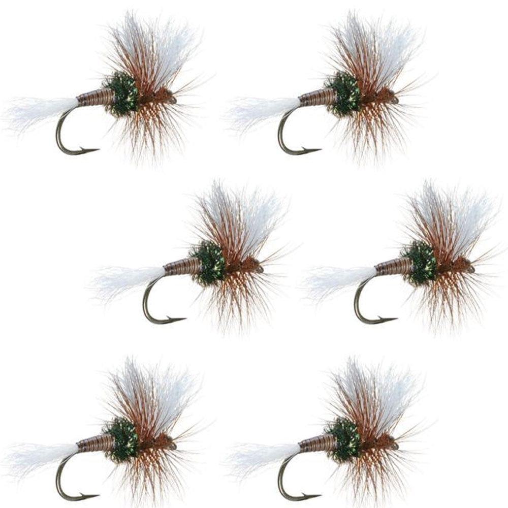 The Fly Fishing Place Trout Dry Flies H & L Variant Classic Dry Fly - 6 Flies Hook Size 12