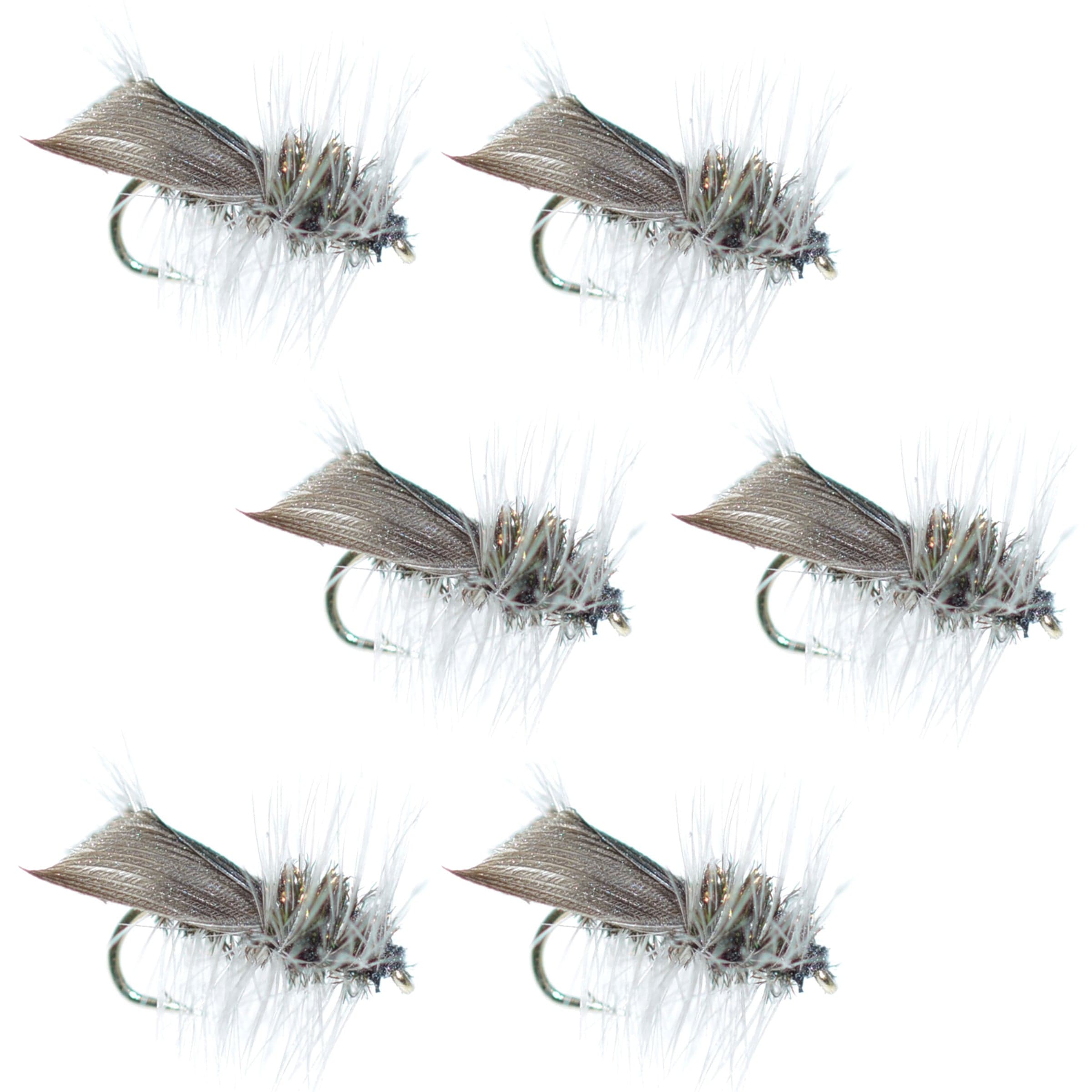 The Fly Fishing Place Trout Dry Flies Hemingway Caddis Dry Fly - 6 Flies Hook Size 14