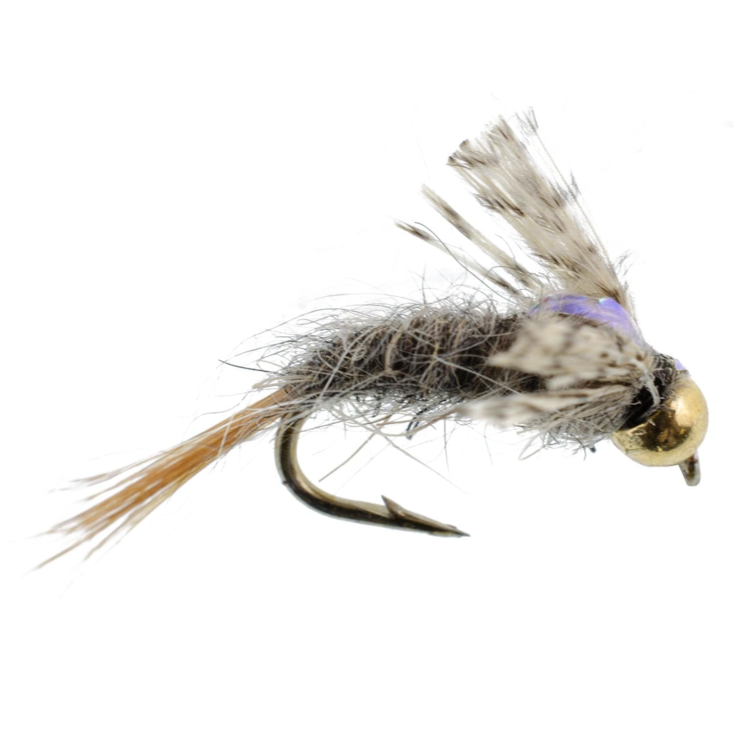 The Fly Fishing Place Trout Wet Flies 3 Pack Barrs Baetis Emerger BWO Wet Fly Fishing Flies - Hook Size 16