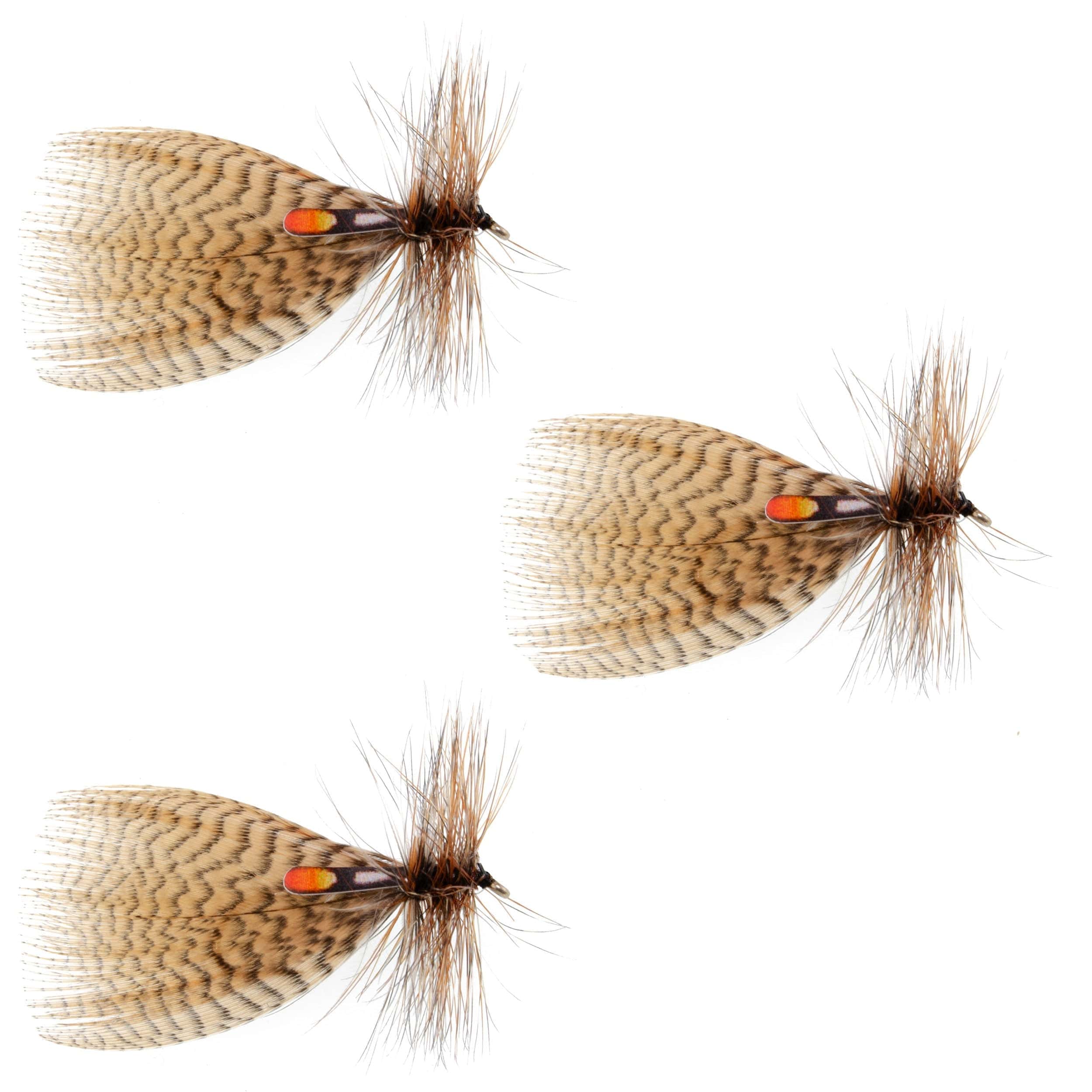 The Fly Fishing Place Trout Wet Flies 3 Pack Hornberg Special Trout and Bass Streamer or Dry Fly - Hook Size 12