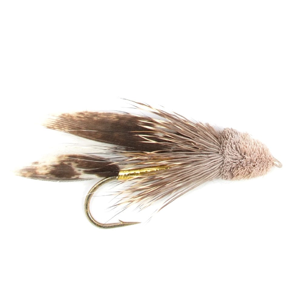 The Fly Fishing Place Trout Wet Flies 3 Pack Muddler Minnow Trout and Bass Streamer Fly - Hook Size 4