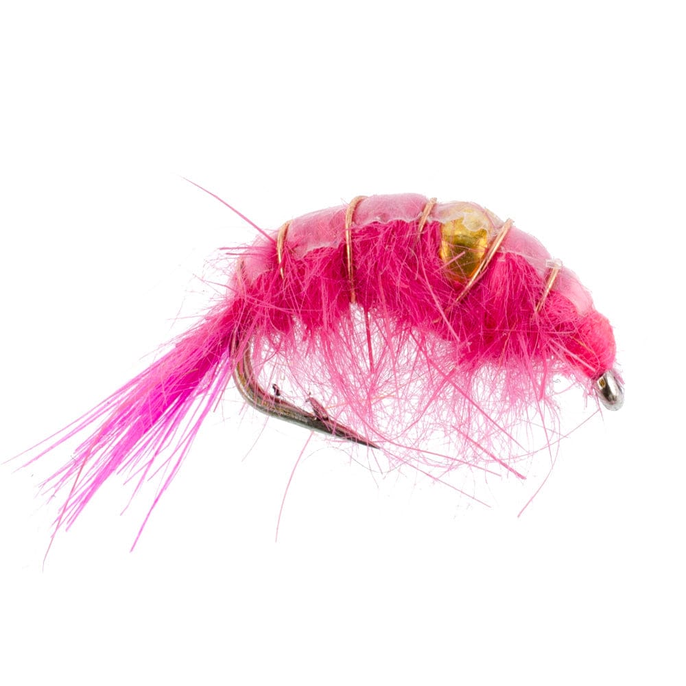 The Fly Fishing Place Trout Wet Flies Beaded Shrimp Scud Assortment - 9 Flies - 3 Each of 3 Patterns Size 12 - Tailwater Lake Fly Fishing Flies Collection