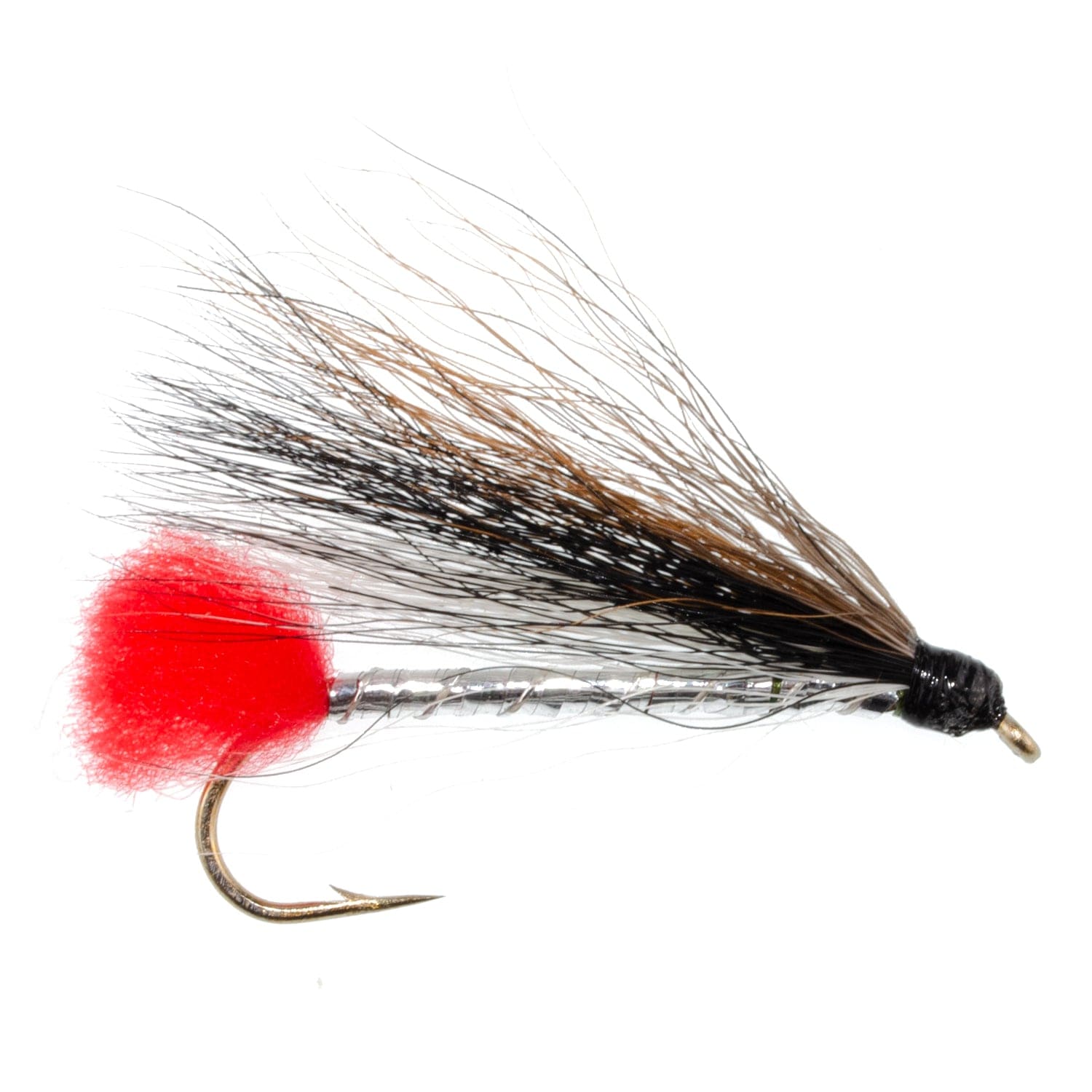 The Fly Fishing Place Trout Wet Flies Black Nose Dace Classic Streamer Flies - Set of 6- Hook Size 4