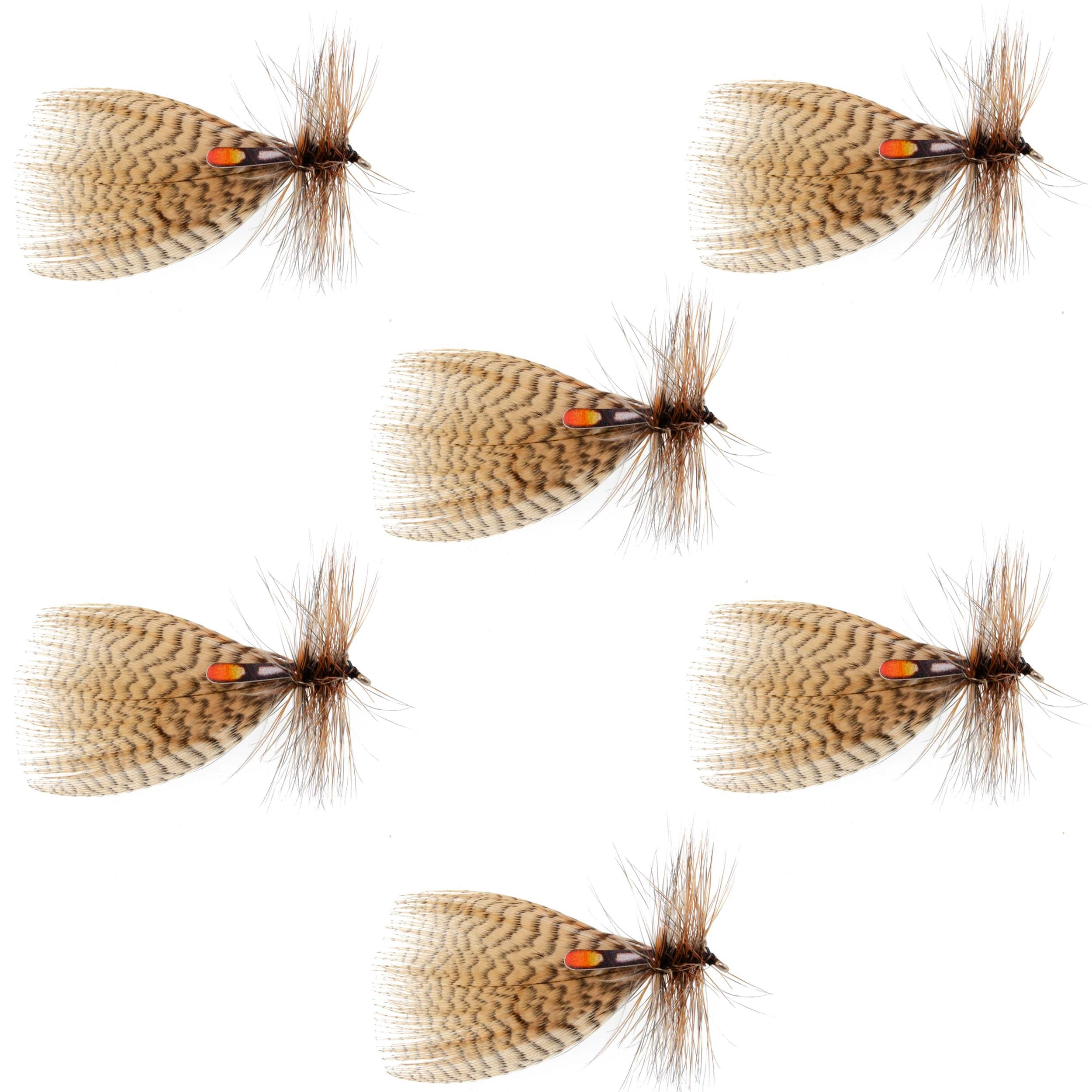 The Fly Fishing Place Trout Wet Flies Hornberg Special Trout and Bass Streamer or Dry Fly - 6 Flies - Hook Size 6