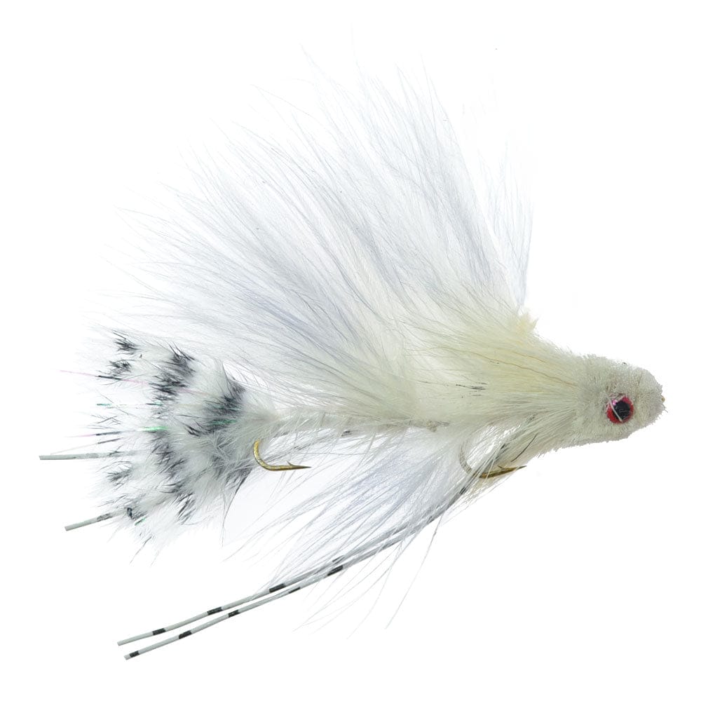 The Fly Fishing Place Trout Wet Flies Mini Sex Dungeon Streamer Sampler - 4 Colors - Size 6 - Articulated Trout Bass Steelhead Salmon and Bass Fly Fishing Flies