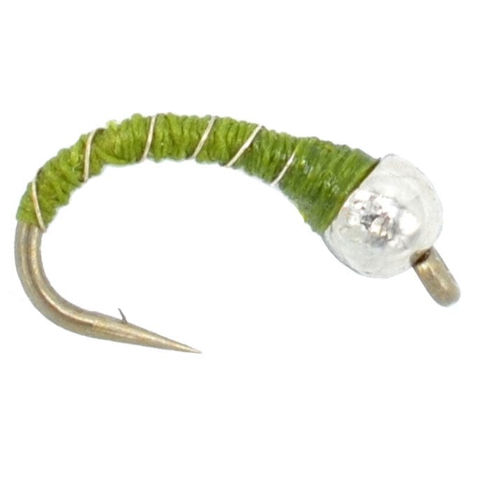 The Fly Fishing Place Trout Wet Flies Olive Zebra Midge Assortment 3 Each of 3 Sizes 14, 16, 18 - Tailwater Fly Fishing Flies Collection
