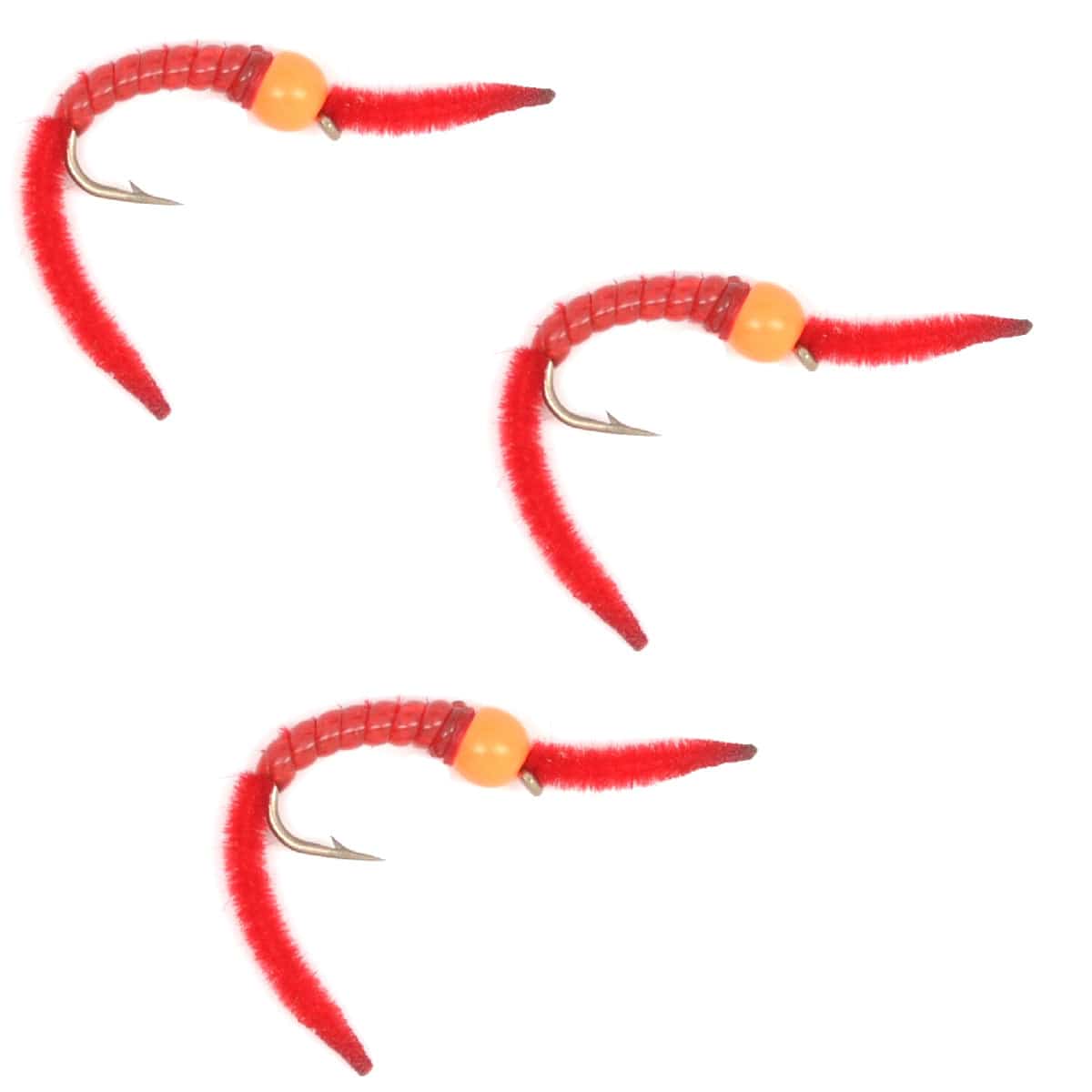 The Fly Fishing Place Trout Wet Flies San Juan Power Worm Wet Flies by The Fly Fishing Place