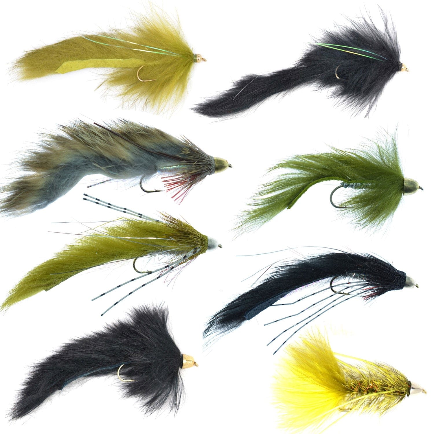 The Fly Fishing Place Trout Wet Flies Slumpbuster Bouface Muddy Buddy Bunny Streamer Flies Collection