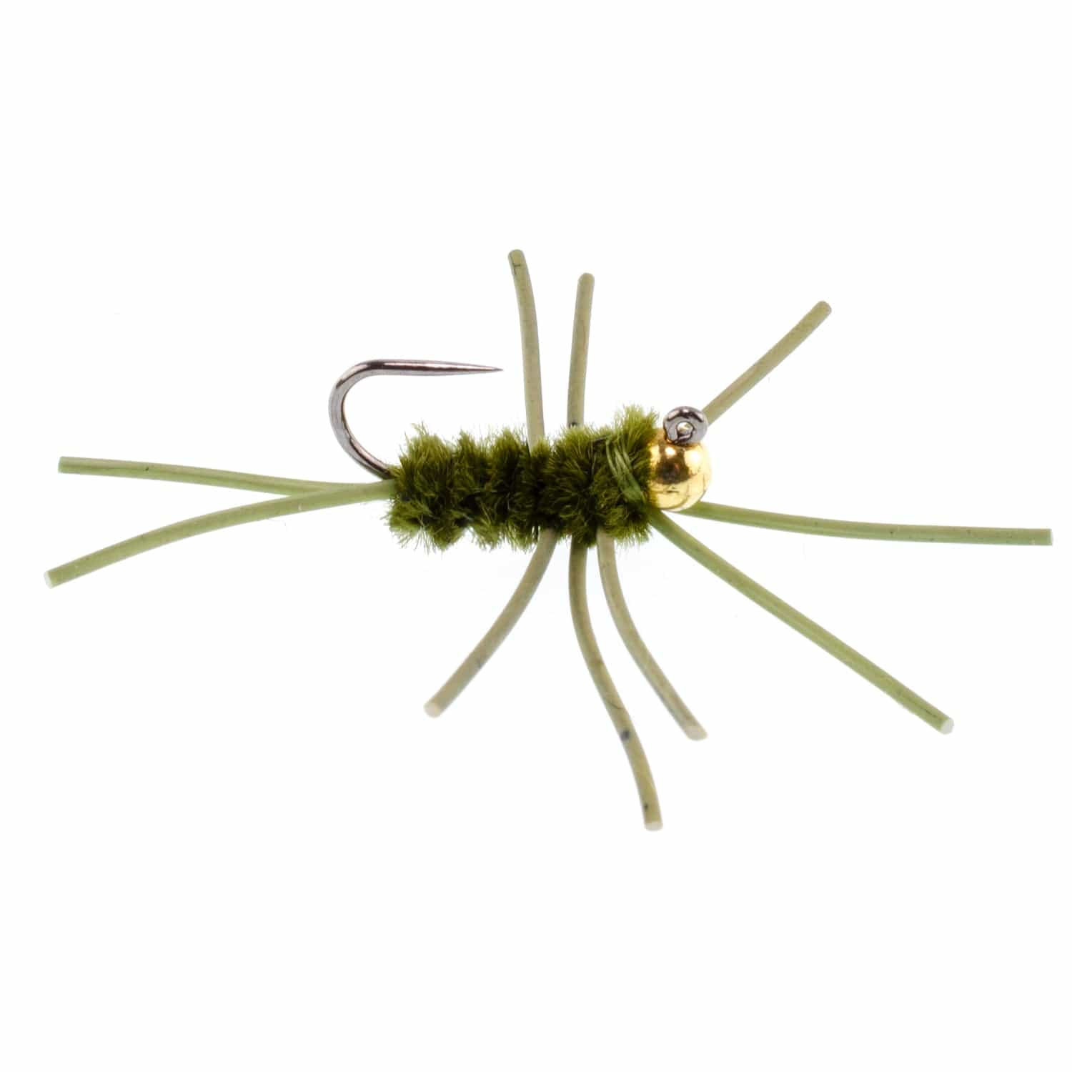 The Fly Fishing Place Trout Wet Flies Tungsten Bead Jigged Pat's Rubber Legs Nymph Assortment Euro Fly Fishing Flies - Trout and Bass Wet Fly Pattern - 12 Flies Hook Size 10