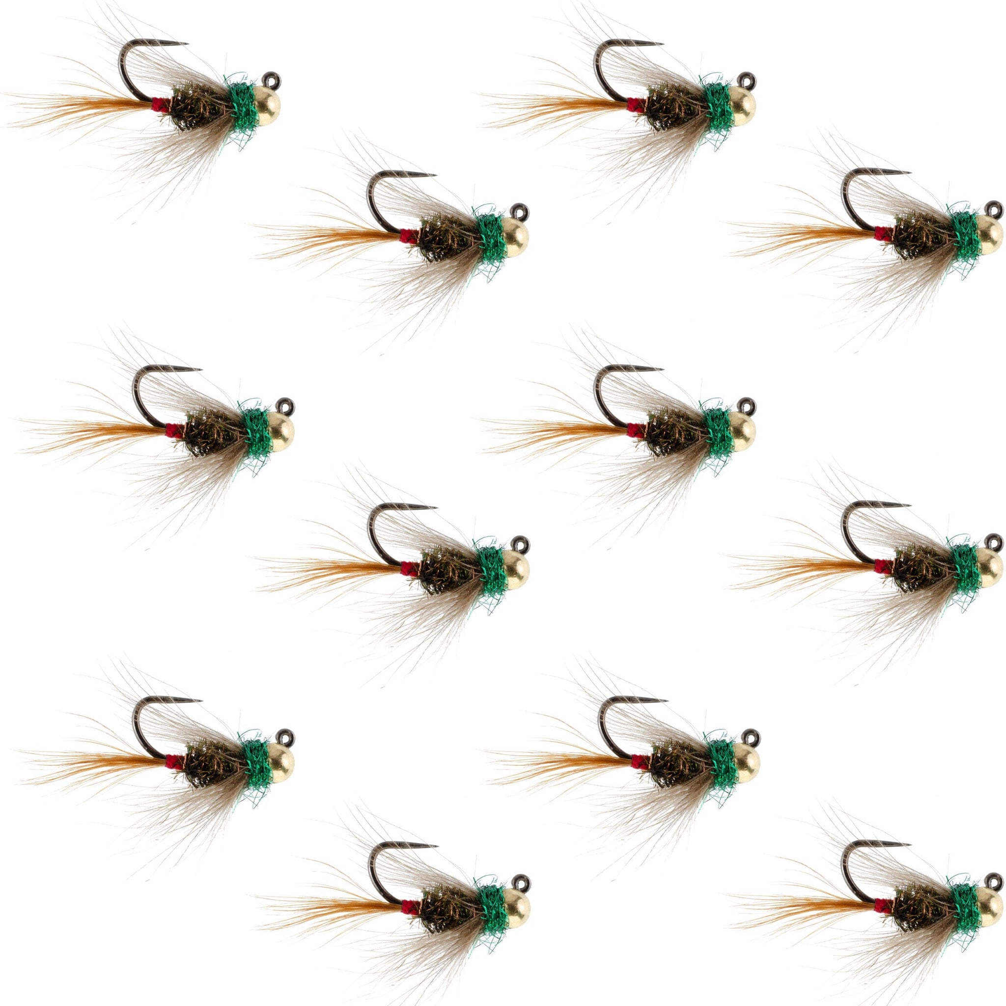 Tungsten Bead Tactical CDC Frenchie Czech Nymph Euro Nymphing Fly - 1 ...