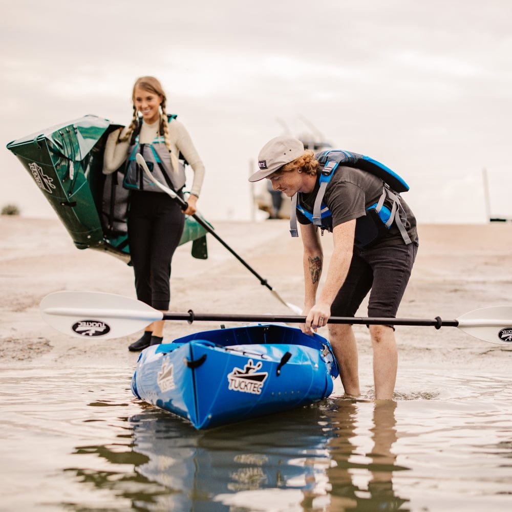 Tucktec Folding Kayaks Sporting Goods > Outdoor Recreation > Boating & Water Sports > Boating & Rafting >Foldable Kayaks Tucktec Pro Folding Kayak | Hard-Shell | 2-minute Set-up | Foldable, Portable Kayak