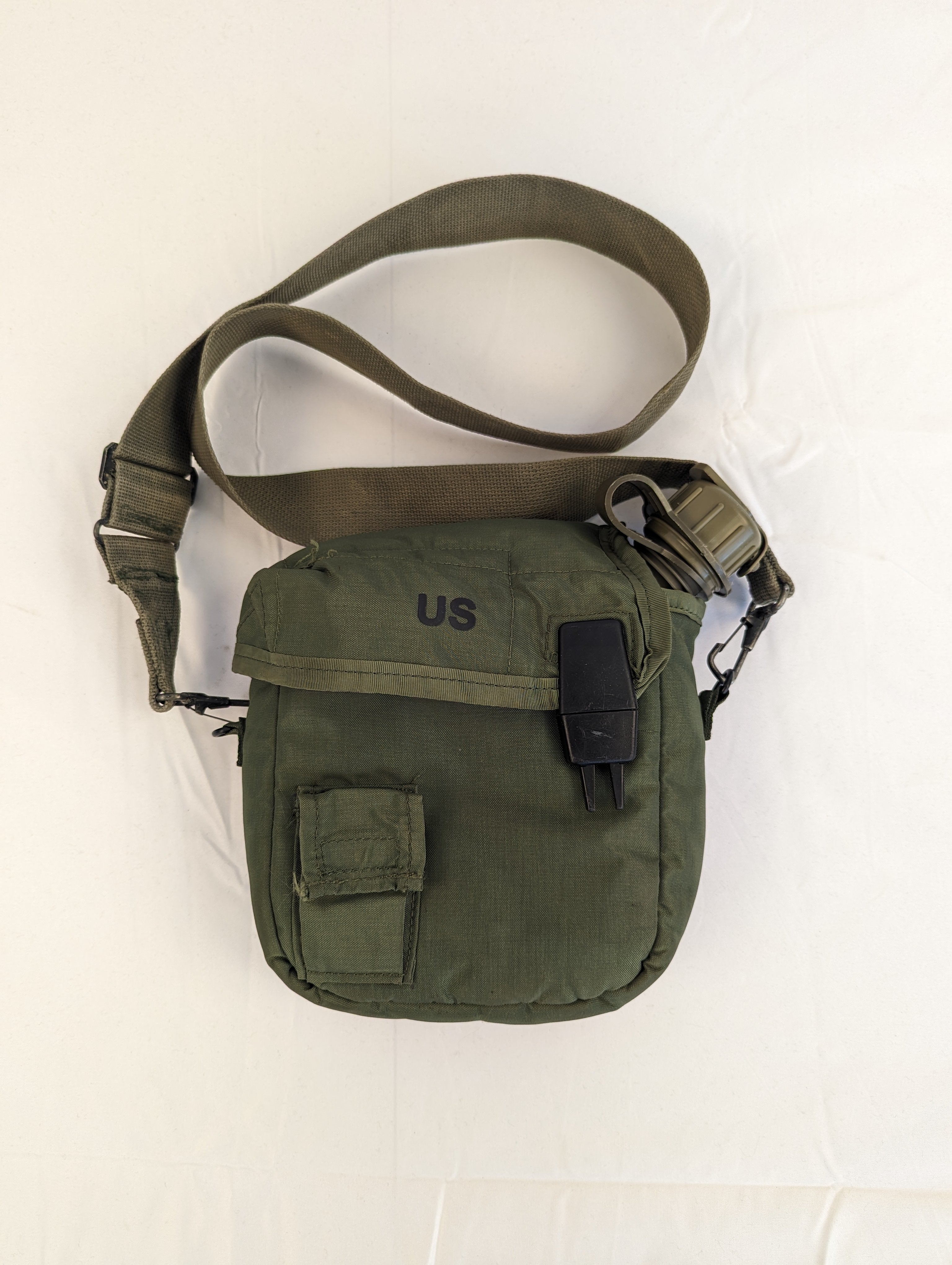 2Qt. Collapsible Water Canteen w/ Water Cover + Sling