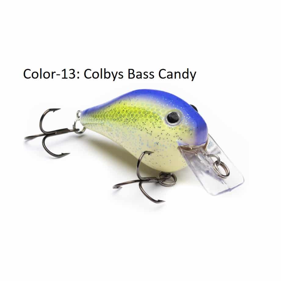 VEXAN® Crankbaits Colbys Bass Candy Phat Boy Squarebill