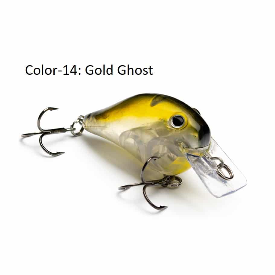 VEXAN® Crankbaits Gold Ghost Phat Boy Squarebill