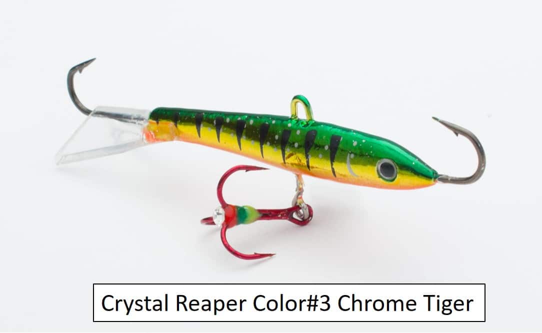 VEXAN® Jigs 1/8oz / Chrome Tiger Crystal Reaper Jigs
