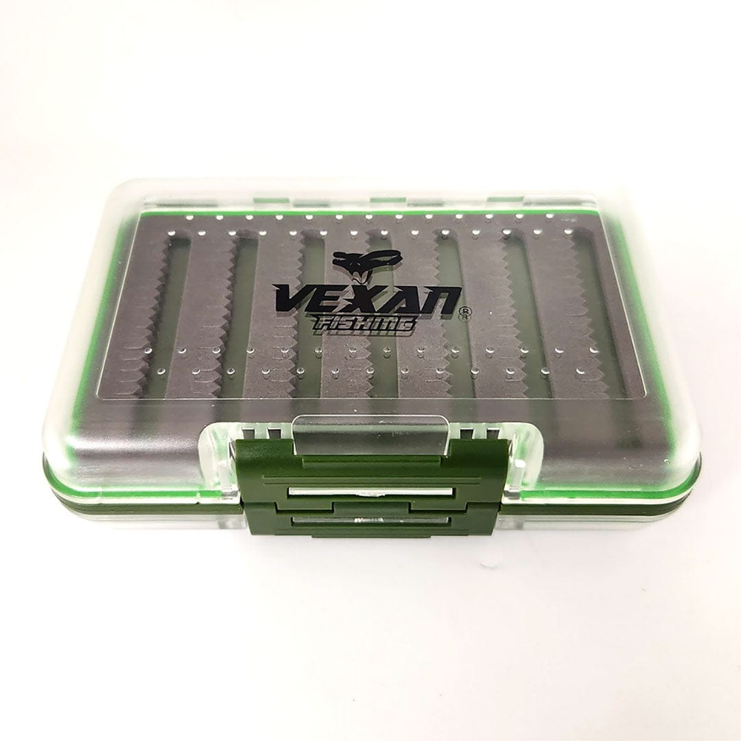 VEXAN® Tackle Bags & Boxes Large - Double Sided Jig Boxes with Foam Insert