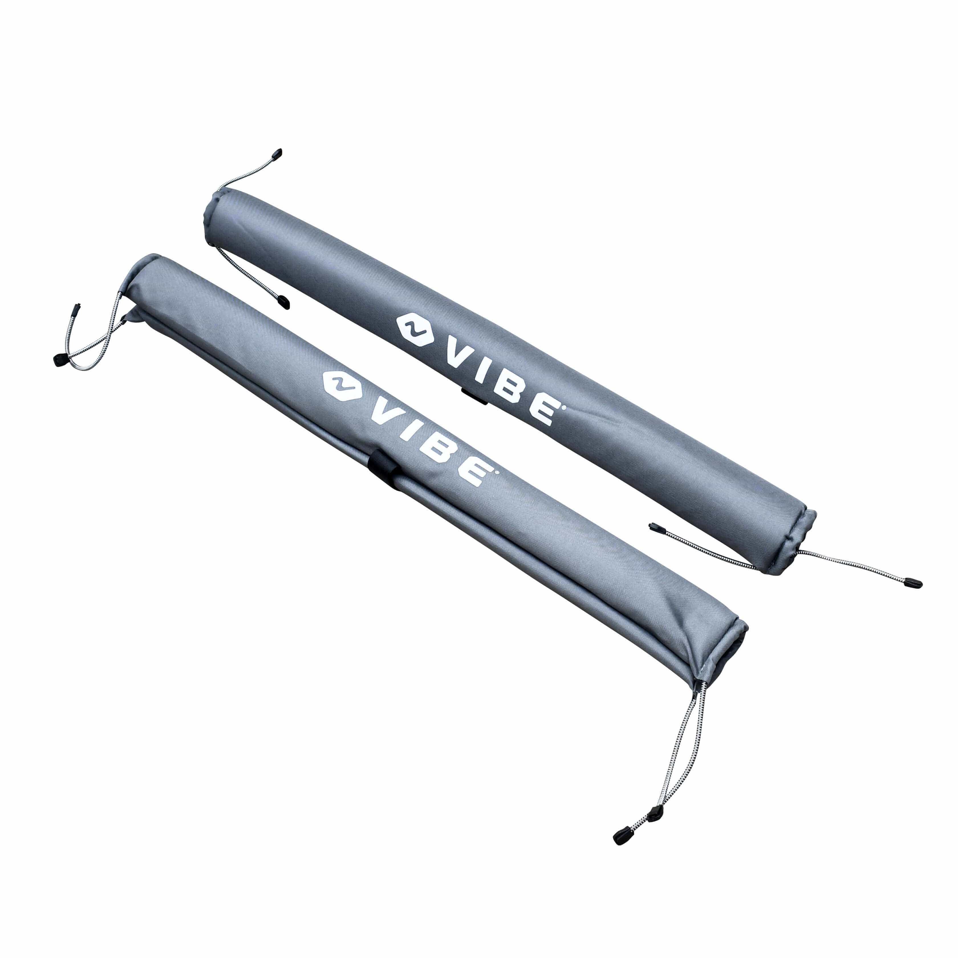 Vibe Kayaks Kayak Accessories 30" / Gray/White Roof Rack Crossbar Pads (2 pk)