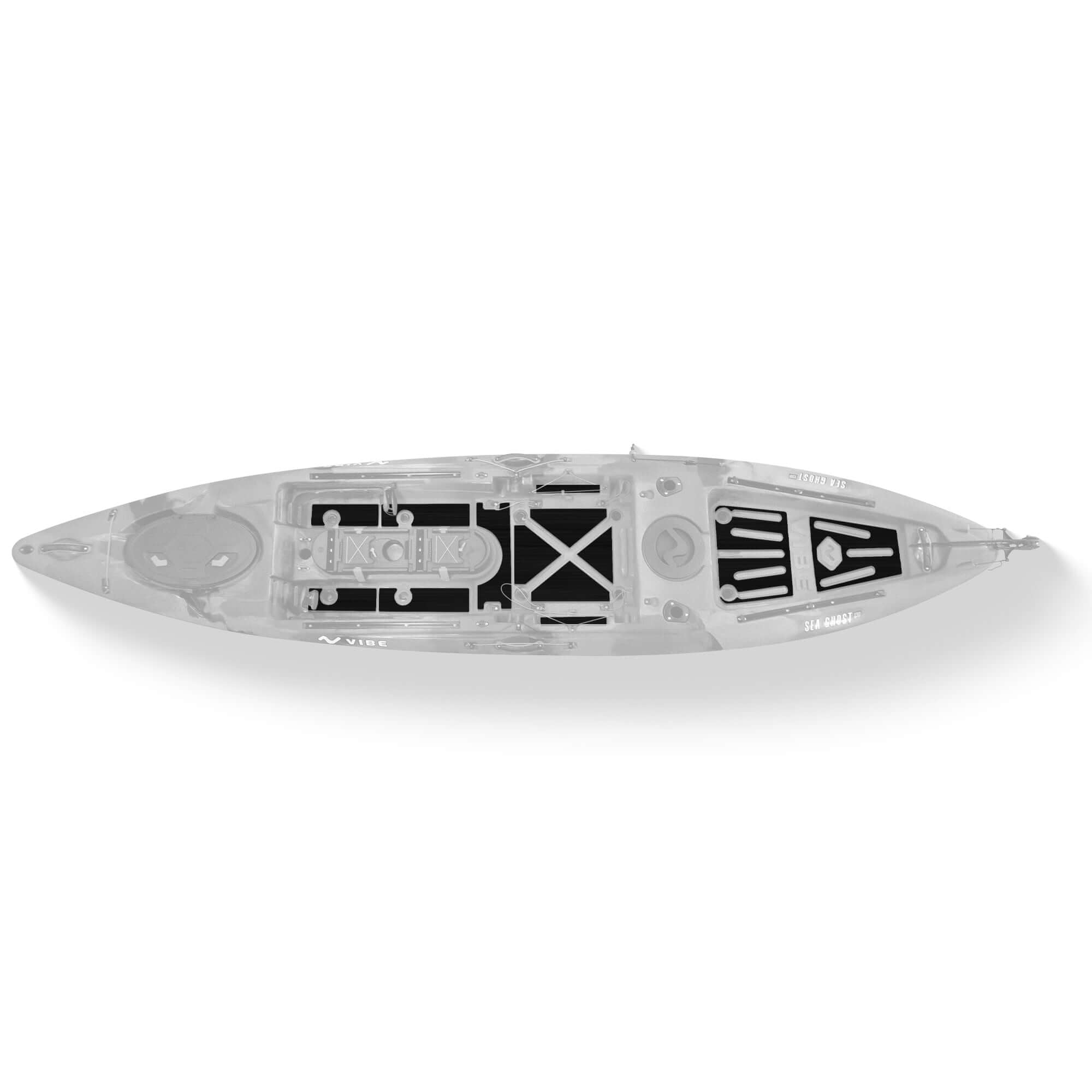 Vibe Kayaks Kayak Accessories Black Sea Ghost 130 Premium Deck Padding