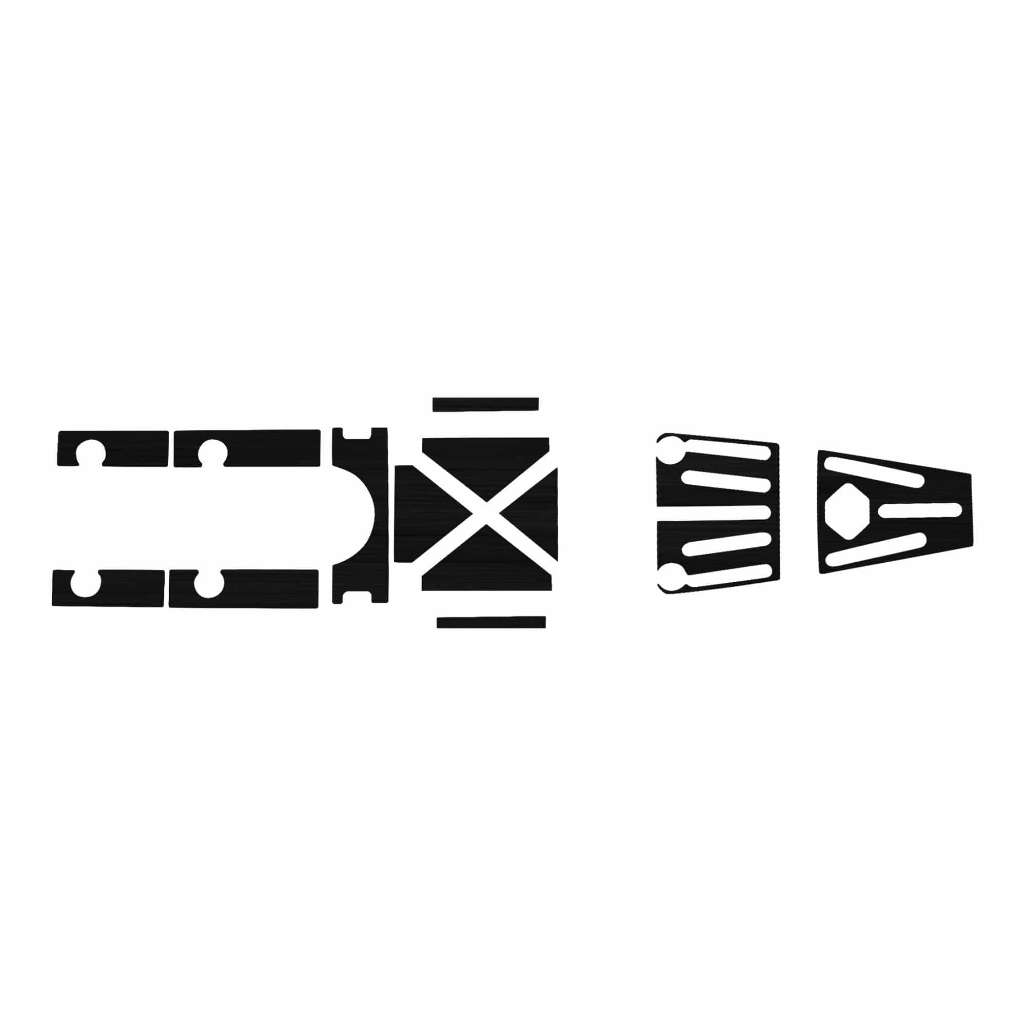 Vibe Kayaks Kayak Accessories Sea Ghost 130 Premium Deck Padding