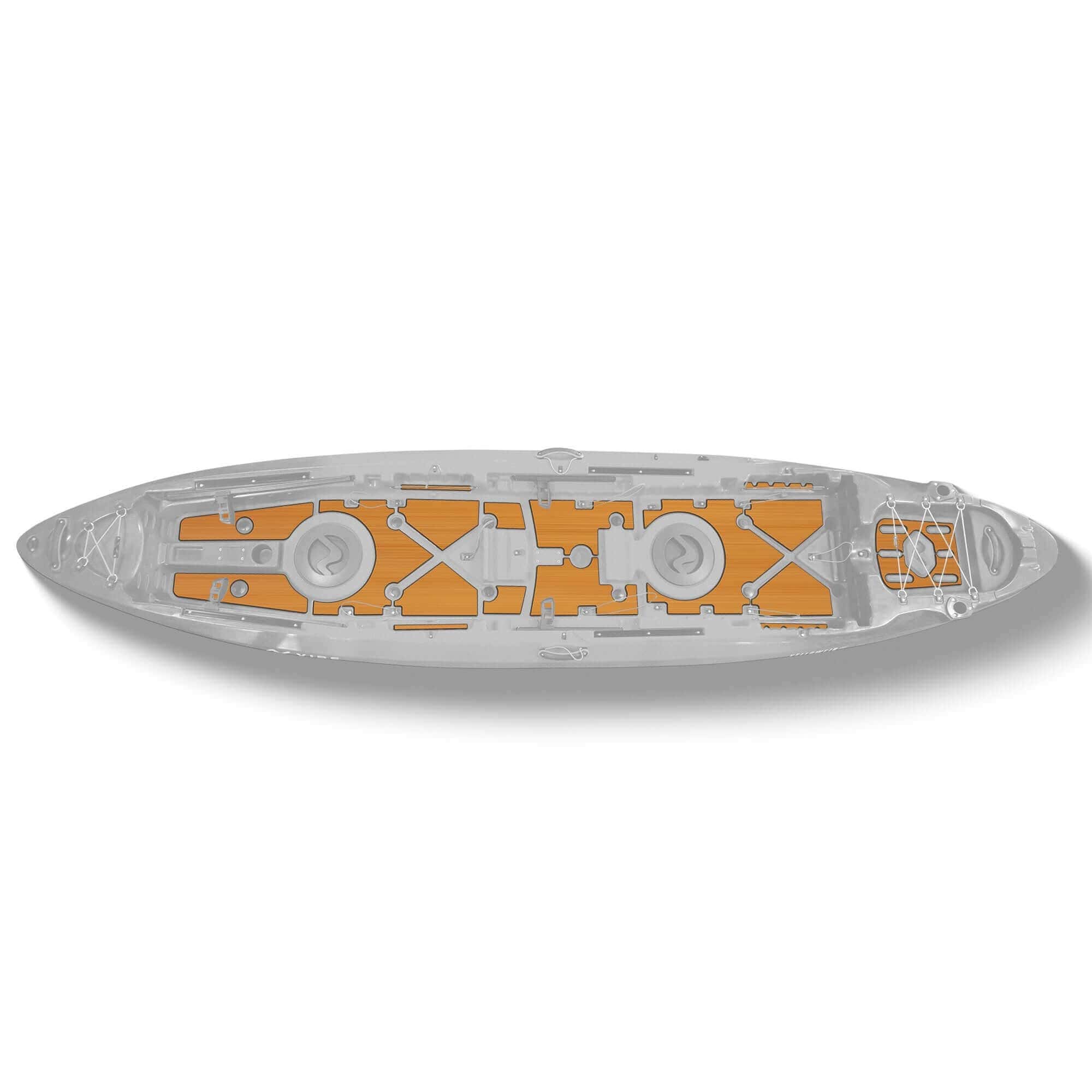 Vibe Kayaks Kayak Accessories Teak Yellowfin 130T Premium Deck Padding