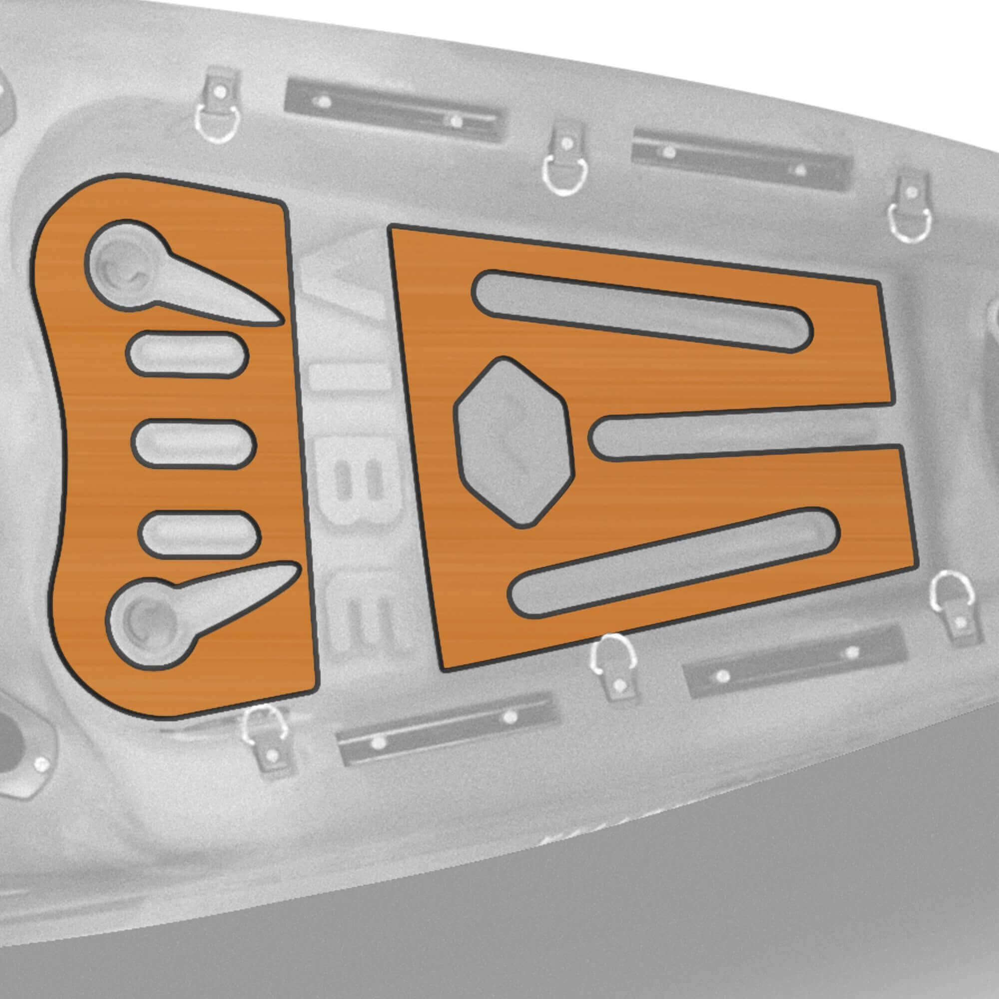 Vibe Kayaks Kayak Accessories Yellowfin 120 Premium Deck Padding