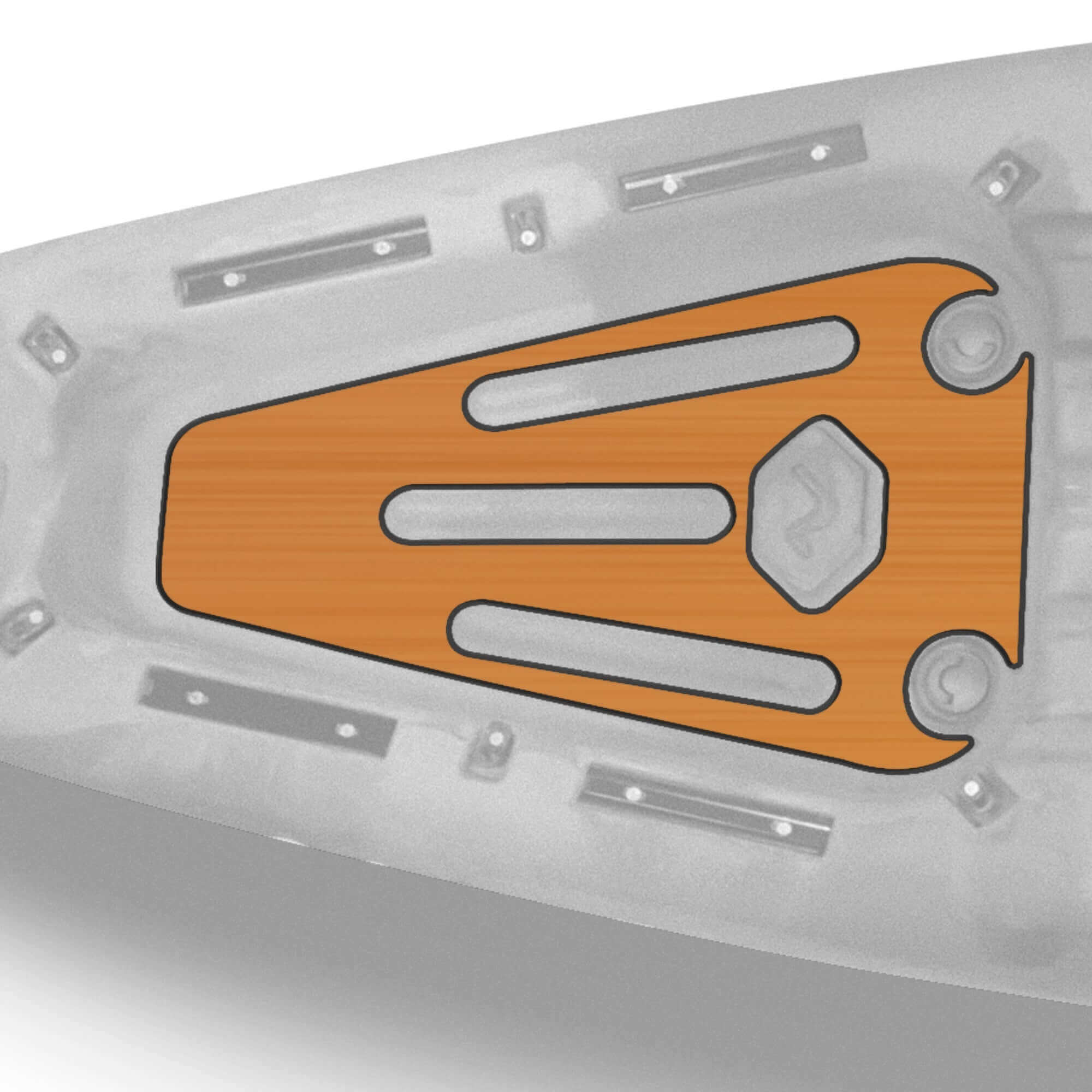 Vibe Kayaks Kayak Accessories Yellowfin 120 Premium Deck Padding