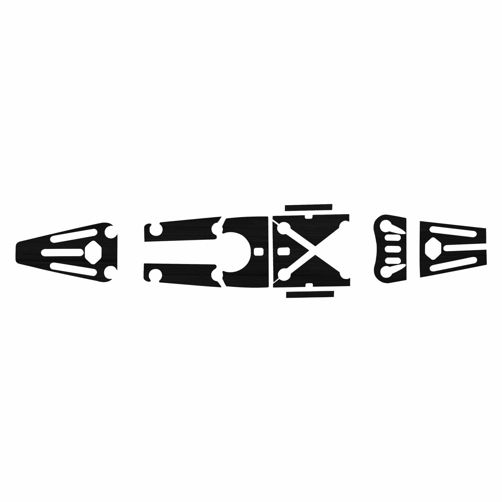 Vibe Kayaks Kayak Accessories Yellowfin 120 Premium Deck Padding