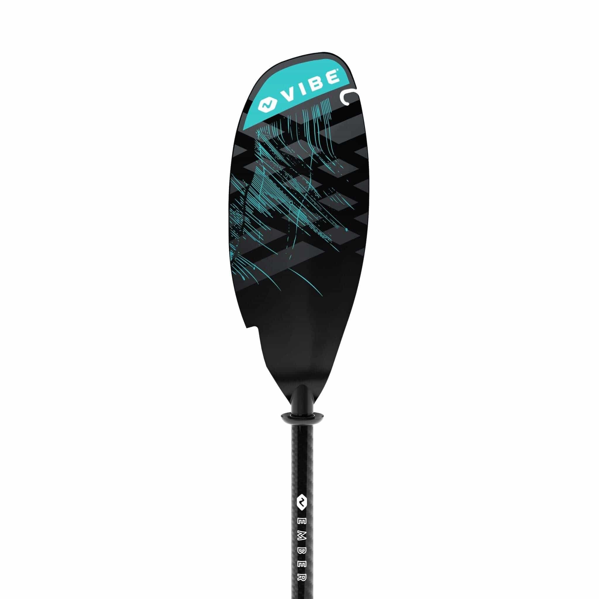 Vibe Kayaks Paddle Caribbean Blue Ember Carbon Fiber Paddle (240-260cm adjustable)