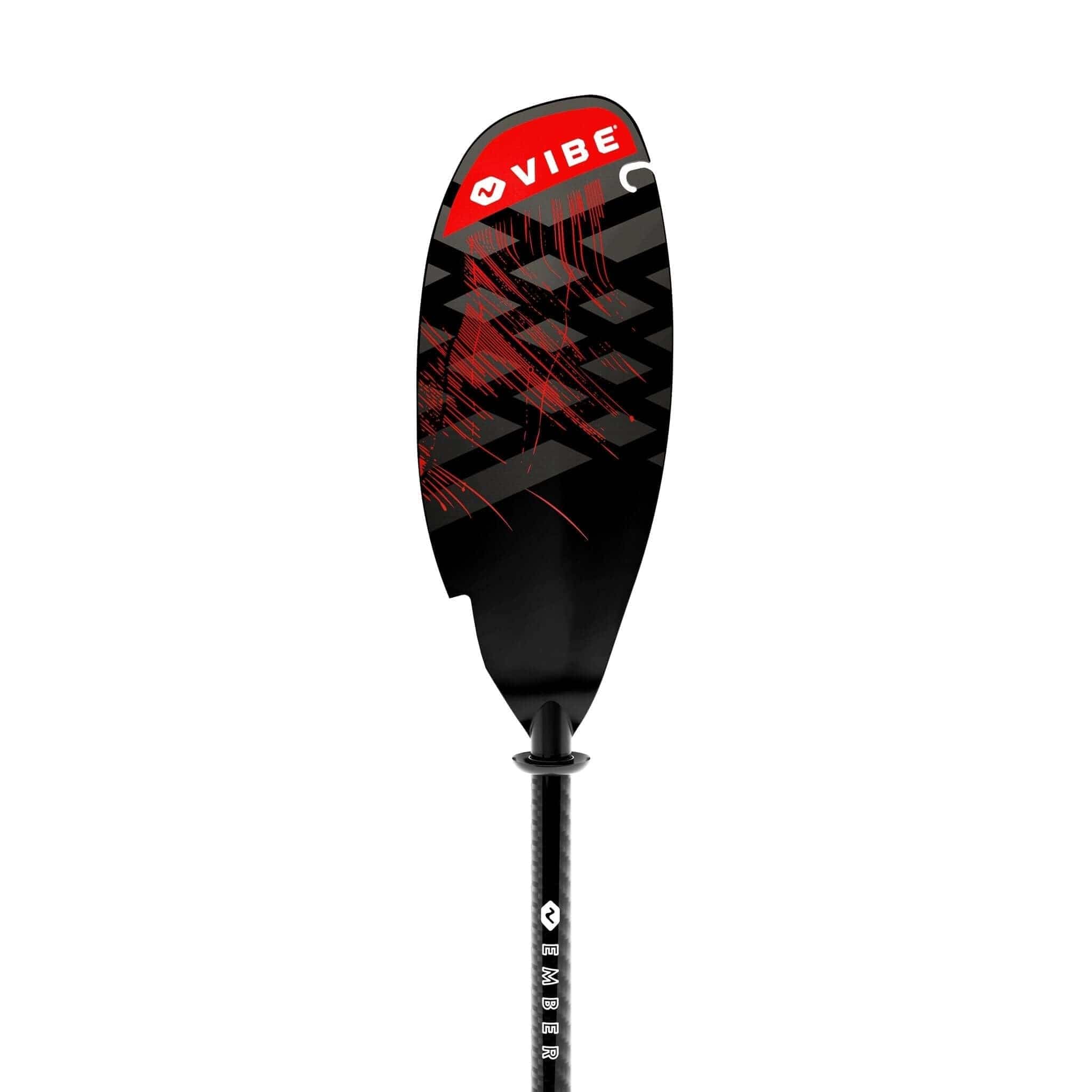 Vibe Kayaks Paddle Tsunami Red Ember Carbon Fiber Paddle (240-260cm adjustable)