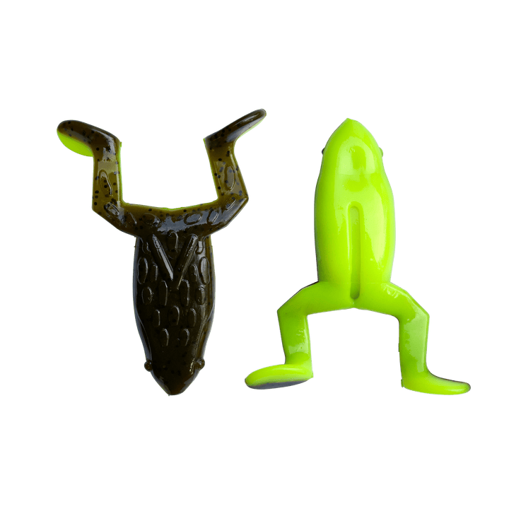 best bass toad lure GOLURO Topwater Frog Set Deadly soft Topwater Toads Excel In These