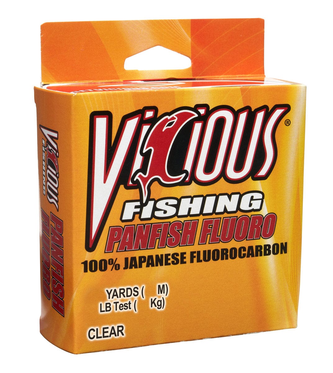 Vicious Fishing Fluorocarbon 100 Vicious Panfish 100% Japanese Fluorocarbon - 6 Lb Test