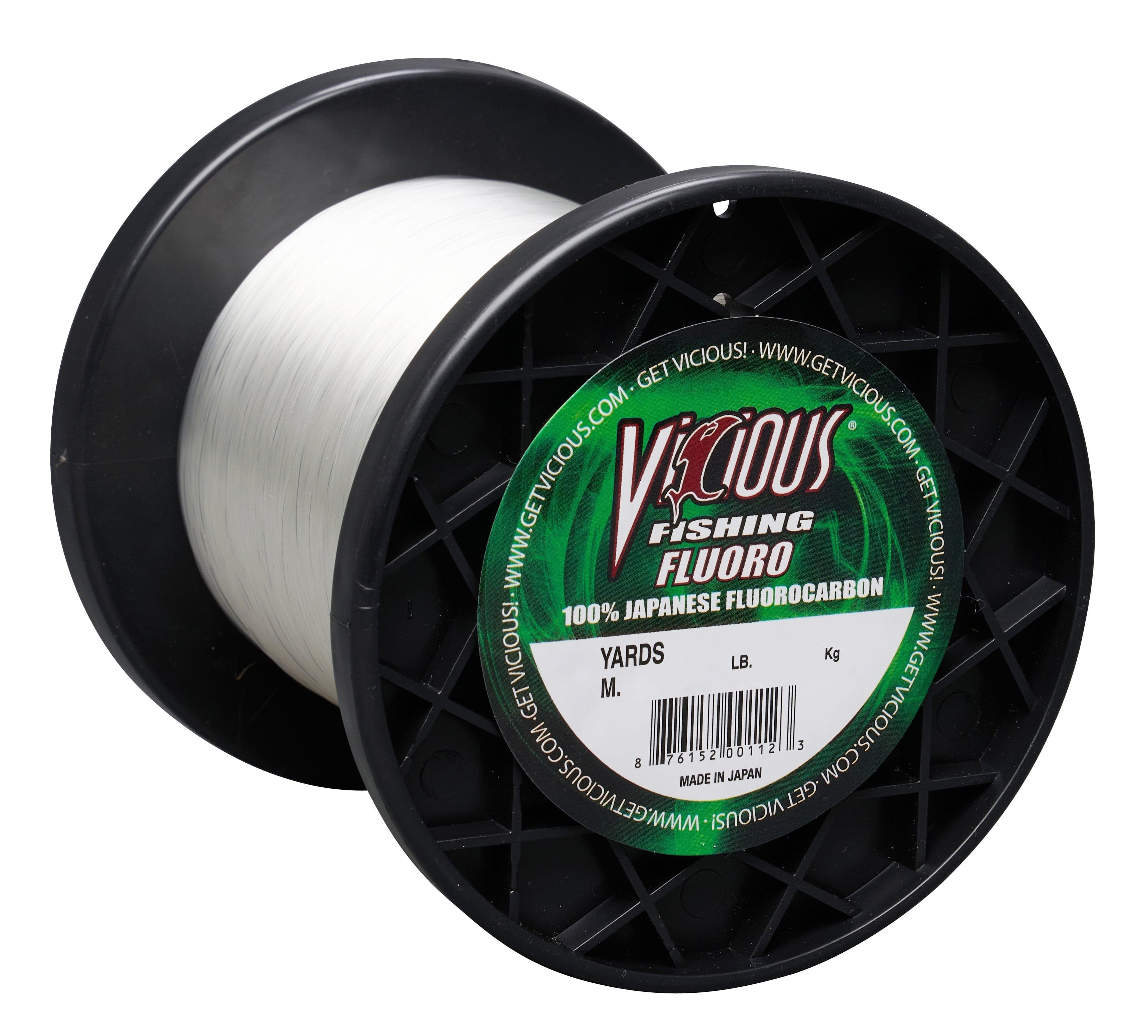 Vicious Fishing Fluorocarbon 800 Vicious 100% Japanese Fluoro - 6 Lb Test