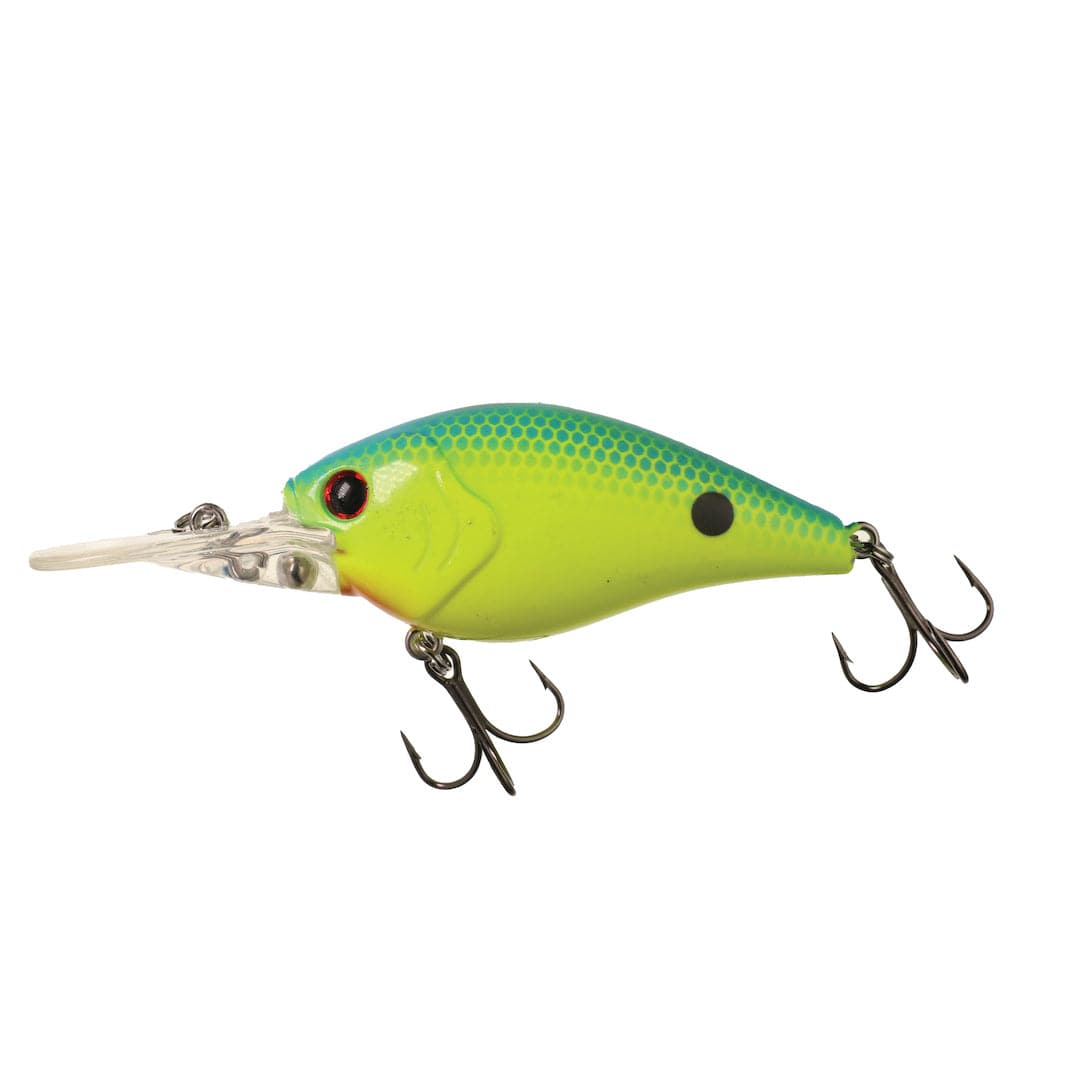 XCITE BAITS Hard Bait Chartreuse Blue Back XB-1 DD Silent Crankbaits
