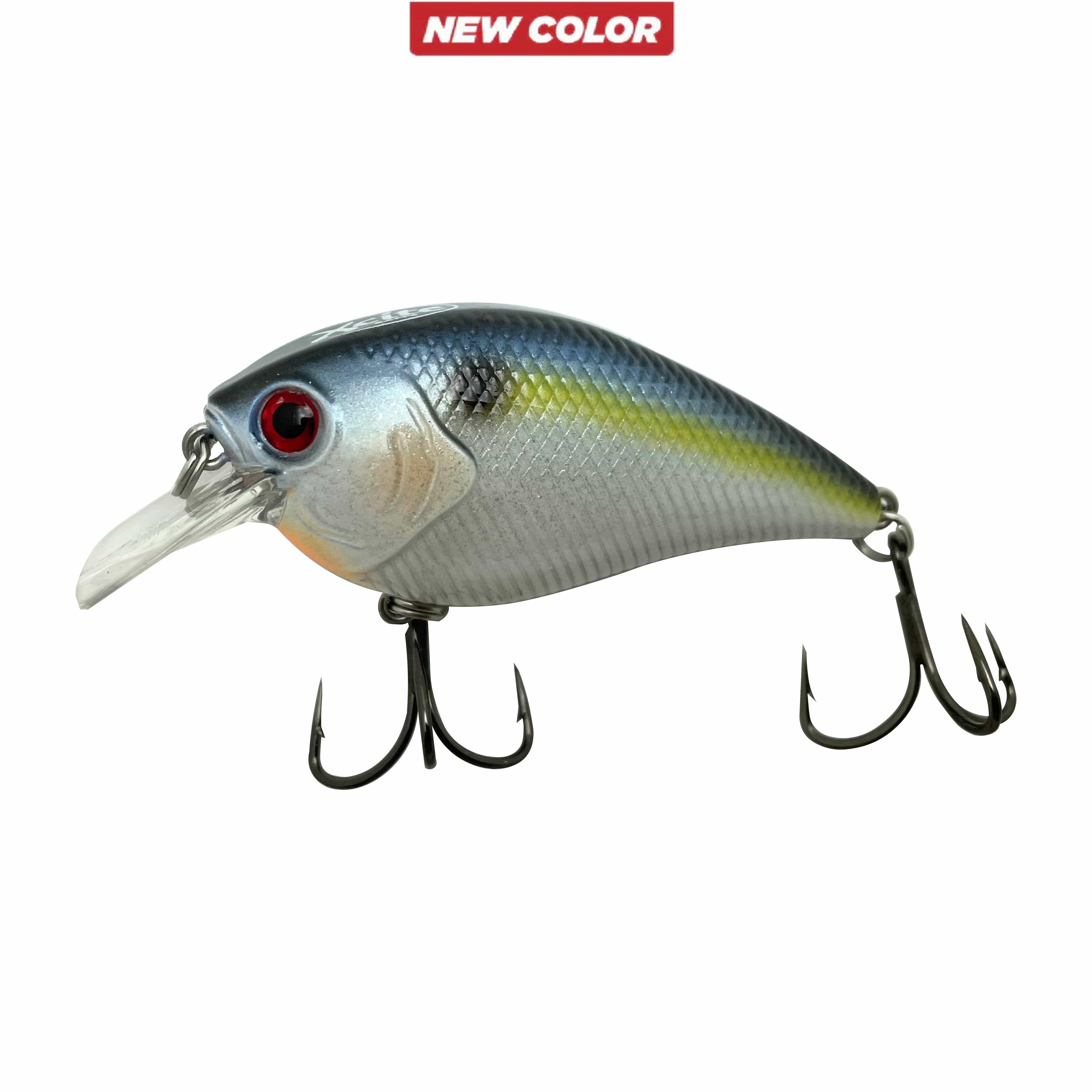 XCITE BAITS Hard Bait Real Shad XB-1 Deep Knock Squarebill