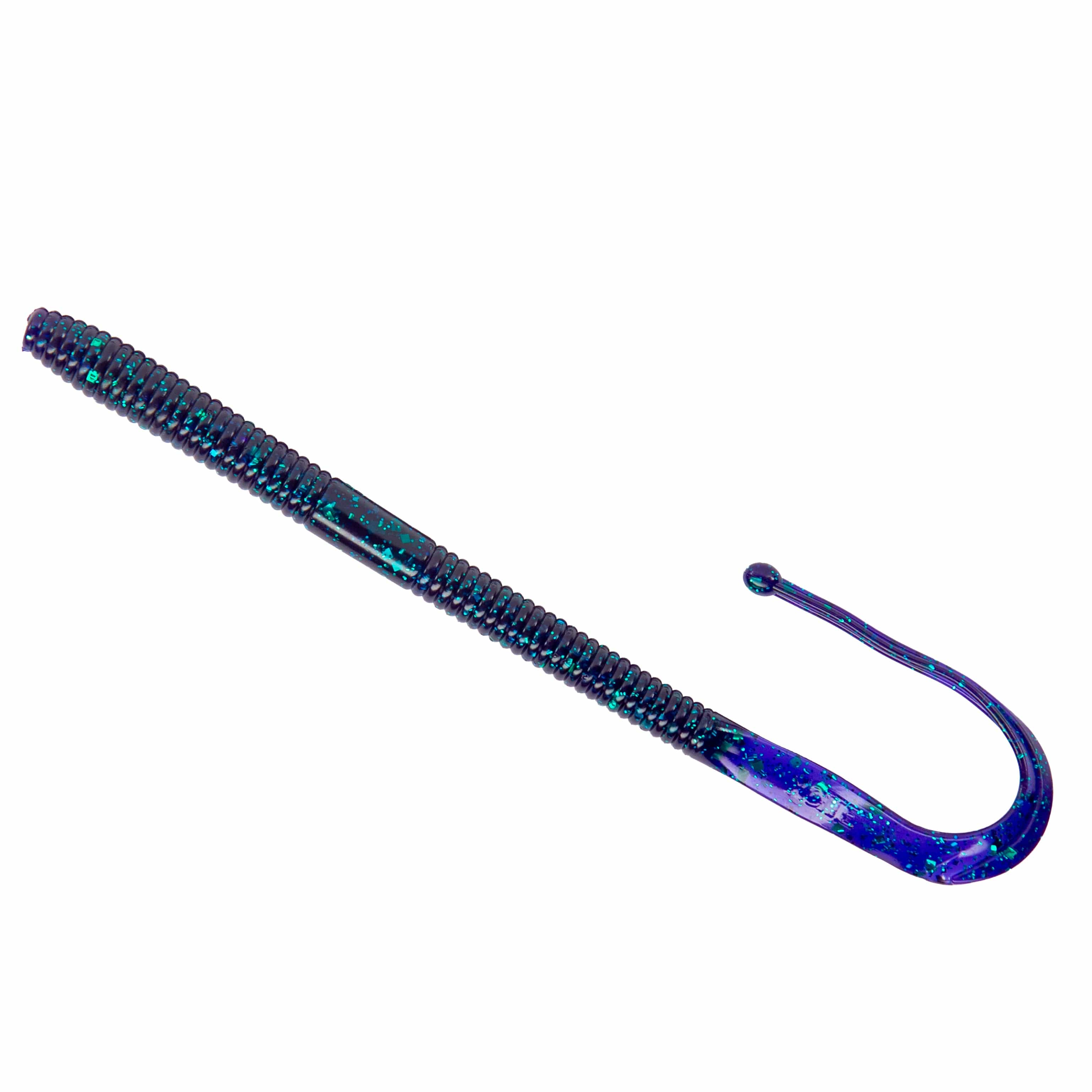 XCITE BAITS Soft Plastic Lure 10" (6 Per Bag) / Junebug Raptor Tail
