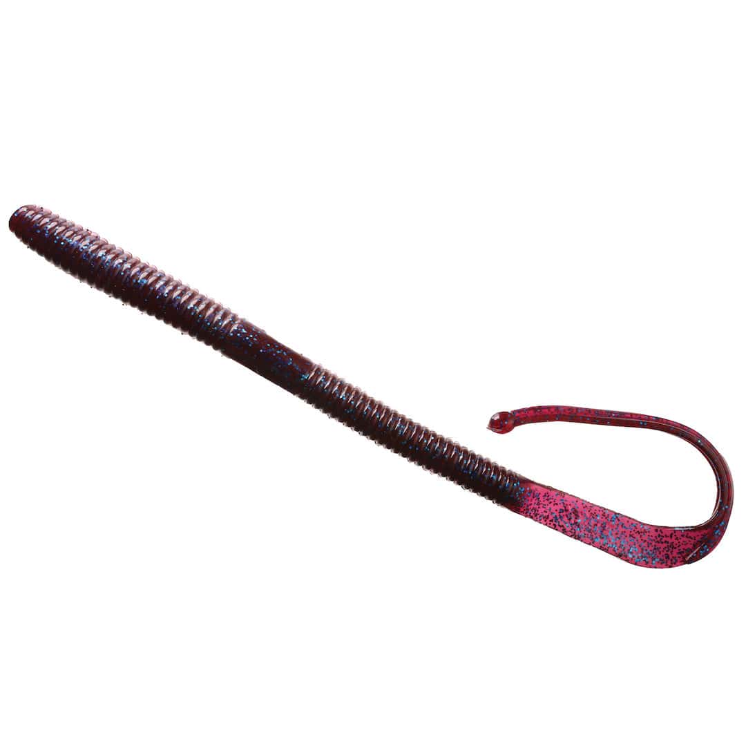 XCITE BAITS Soft Plastic Lure 7" (10 Per Bag) / Blue Fleck Raptor Tail