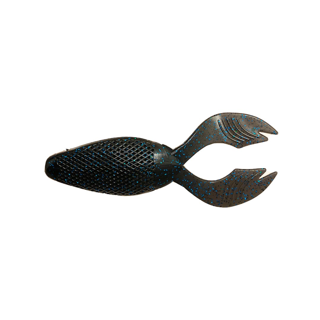 XCITE BAITS Soft Plastic Lure Black & Blue Sucka Punch