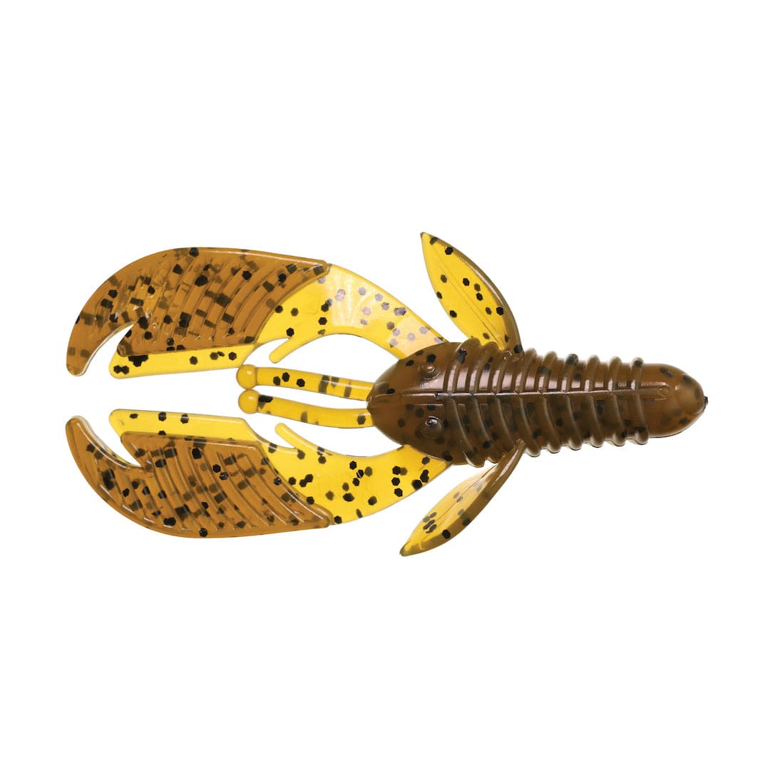 XCITE BAITS Soft Plastic Lure Green Pumpkin Raptor Tail Chunk