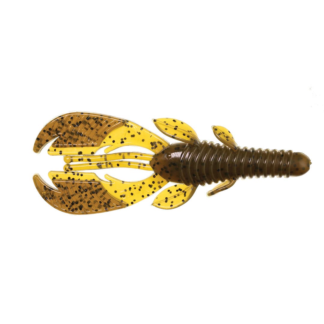 XCITE BAITS Soft Plastic Lure Green Pumpkin Raptor Tail Jr