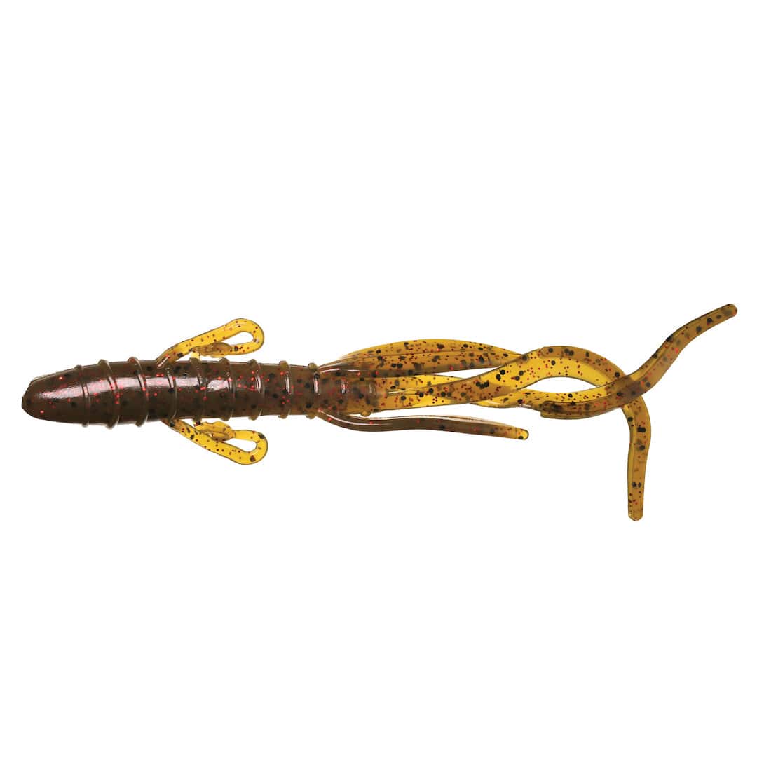 XCITE BAITS Soft Plastic Lure Green Pumpkin Red Hawgalicious