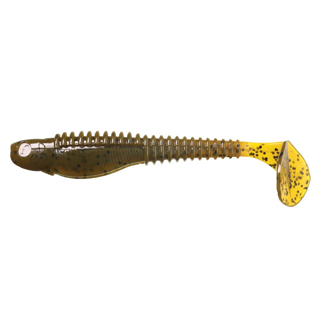 XCITE BAITS Soft Plastic Lure Green Pumpkin Shadnasty