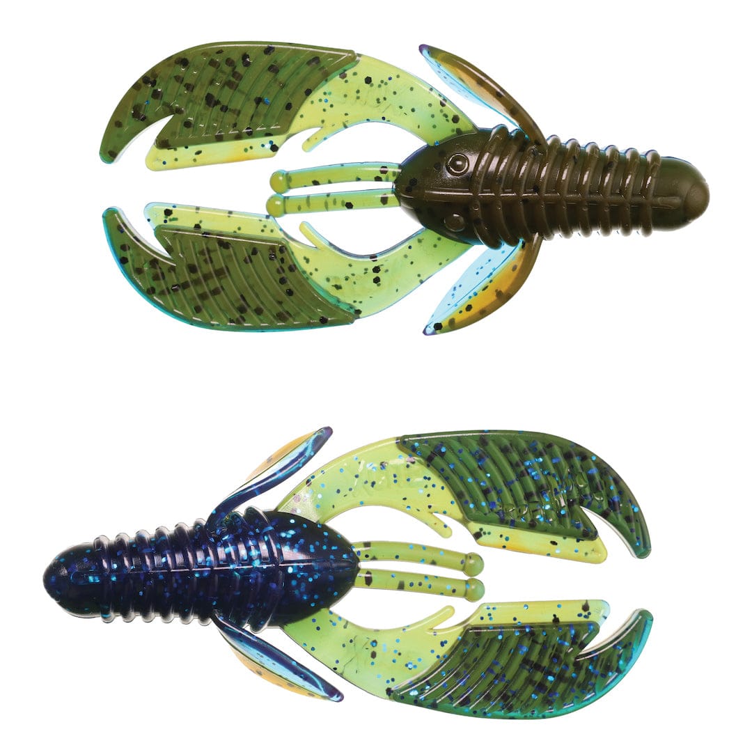 XCITE BAITS Soft Plastic Lure Okeechobee Craw Raptor Tail Chunk