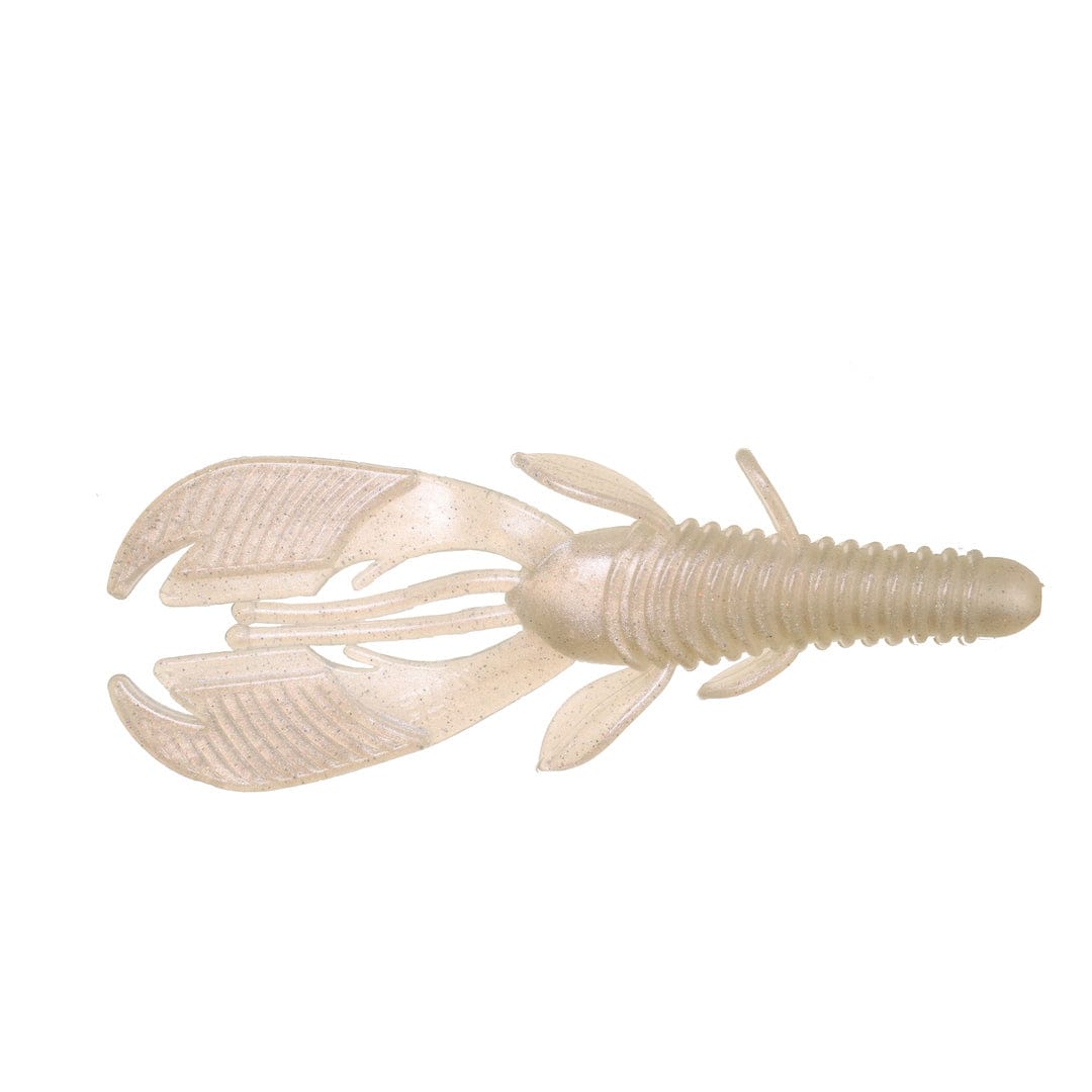 XCITE BAITS Soft Plastic Lure Pearl White Raptor Tail Jr