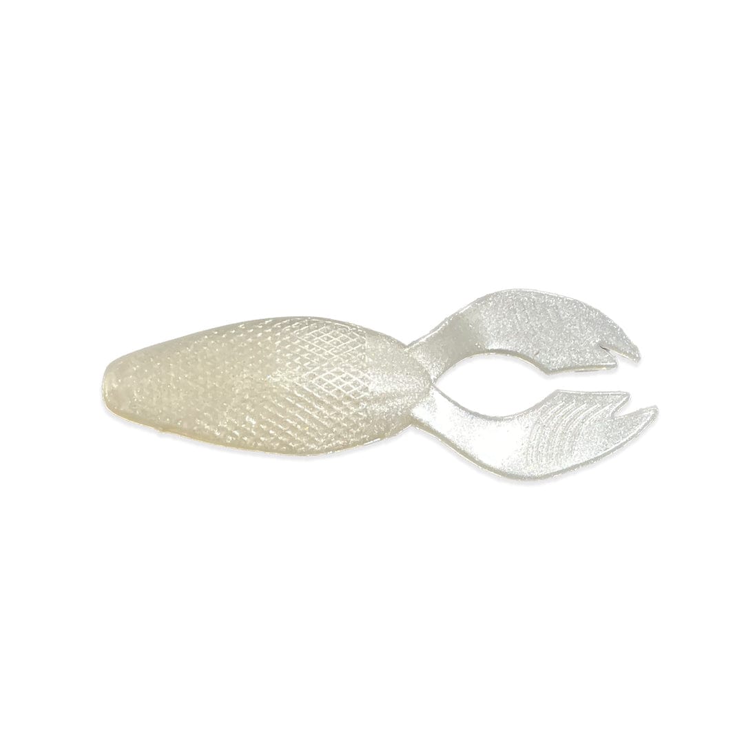 XCITE BAITS Soft Plastic Lure Pearl White Sucka Punch