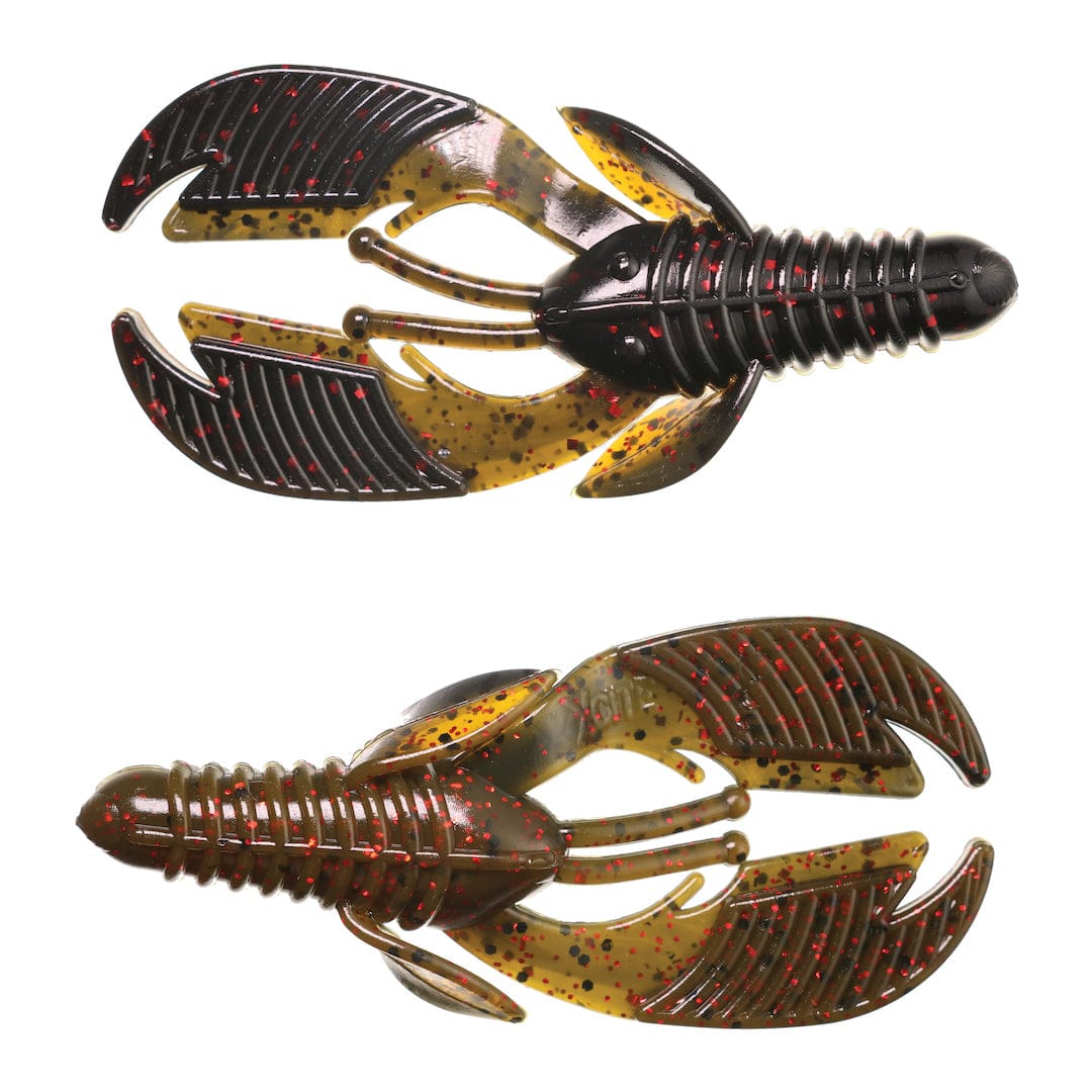 XCITE BAITS Soft Plastic Lure Rotten Pumpkin Raptor Tail Chunk