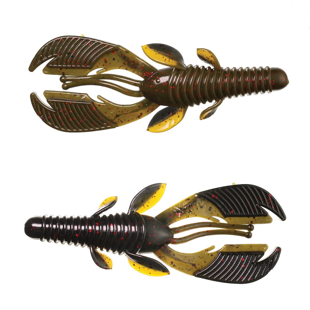 XCITE BAITS Soft Plastic Lure Rotten Pumpkin Raptor Tail Jr